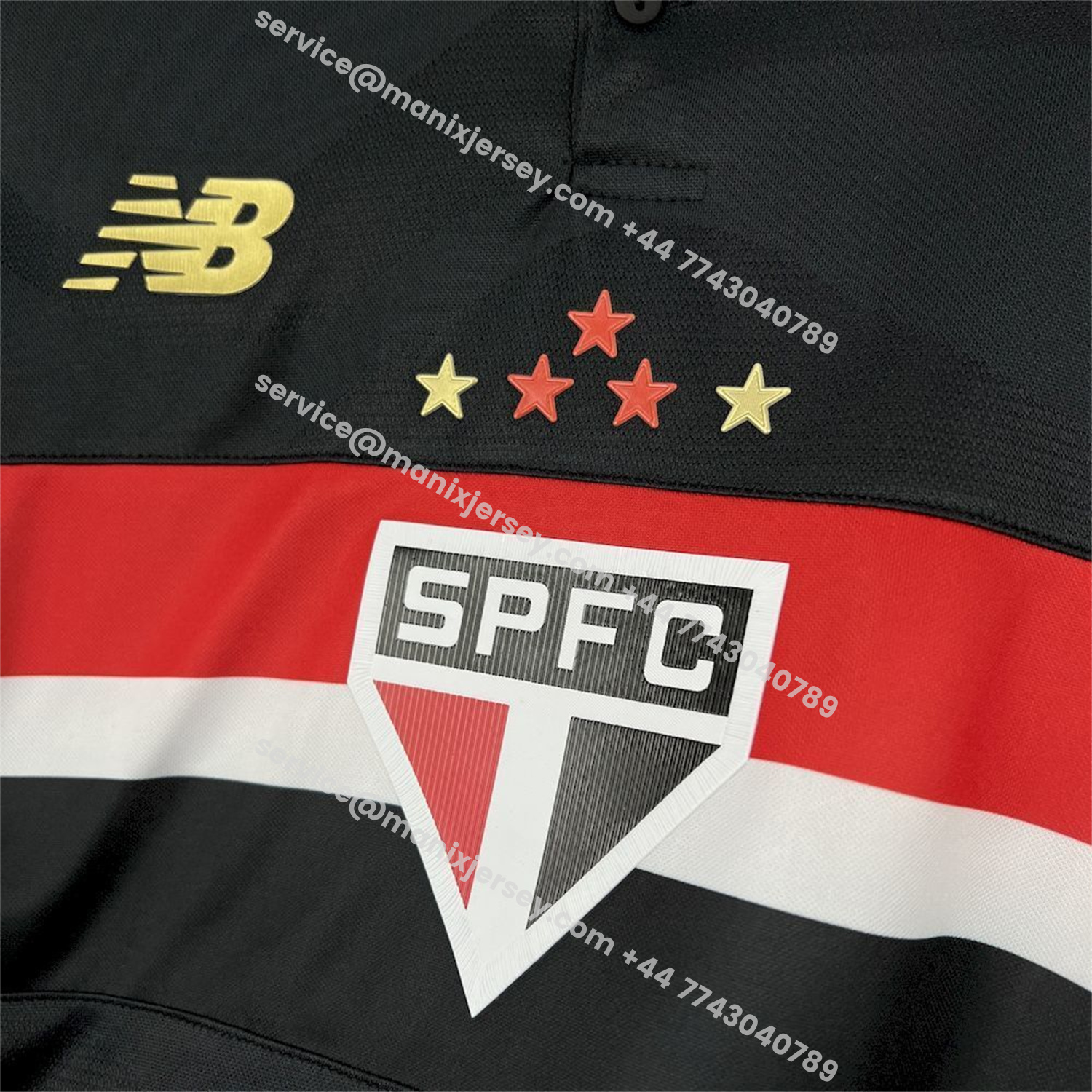 ManixJersey.com | Sao Paulo 25-26 Third Long Sleeves Jersey - Fans Version -Customize Name, Number and Patch | Worldwide Shipping