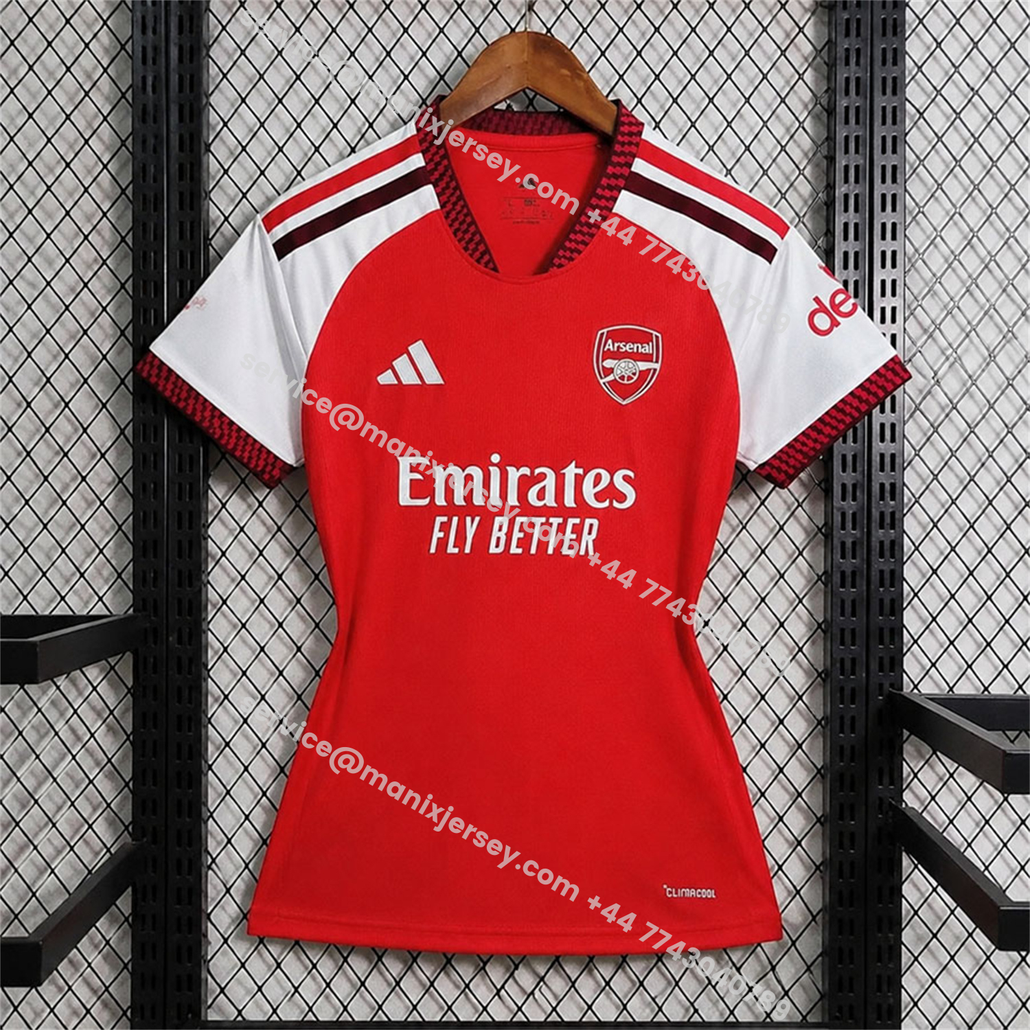 Women's Arsenal 26-27 Home Jersey - Fans Version:football jersey mysite: unitedjerseyfootball 邓江浪:football