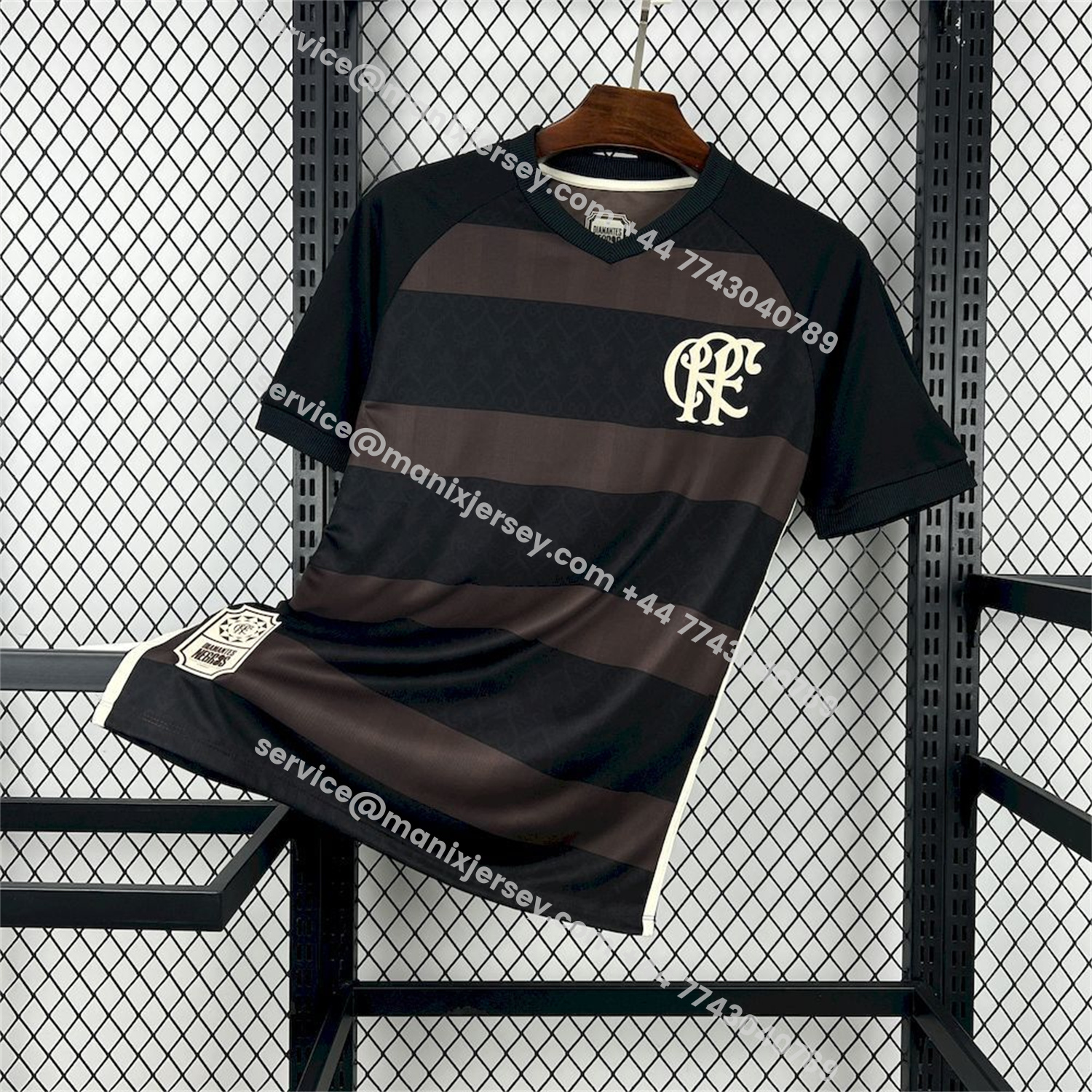 ManixJersey.com | Flamengo 25-26 Brown And Black Special Jersey - Fans Version -Customize Name, Number and Patch | Worldwide Shipping