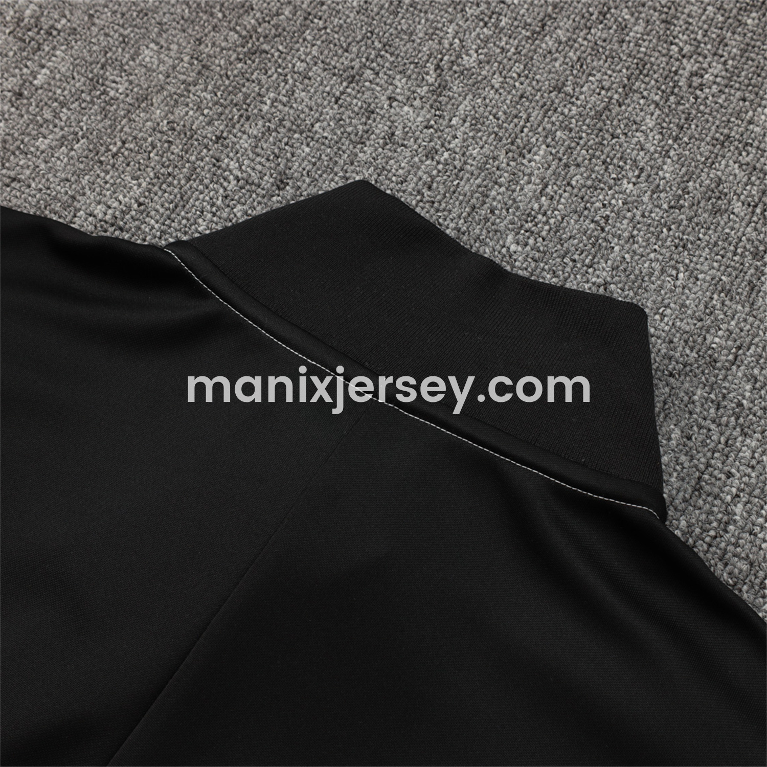 ManixJersey.com | Corinthians 25-26 Jacket Training Tracksuit - White Jackets & Black Pants -Customize Name, Number and Patch | Worldwide Shipping