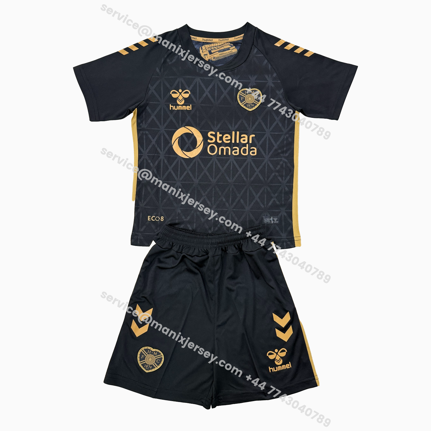 ManixJersey.com | Hearts Heart of Midlothian 25-26 Third Men's Adult Jersey Set - Fans Version -Customize Name, Number and Patch | Worldwide Shipping