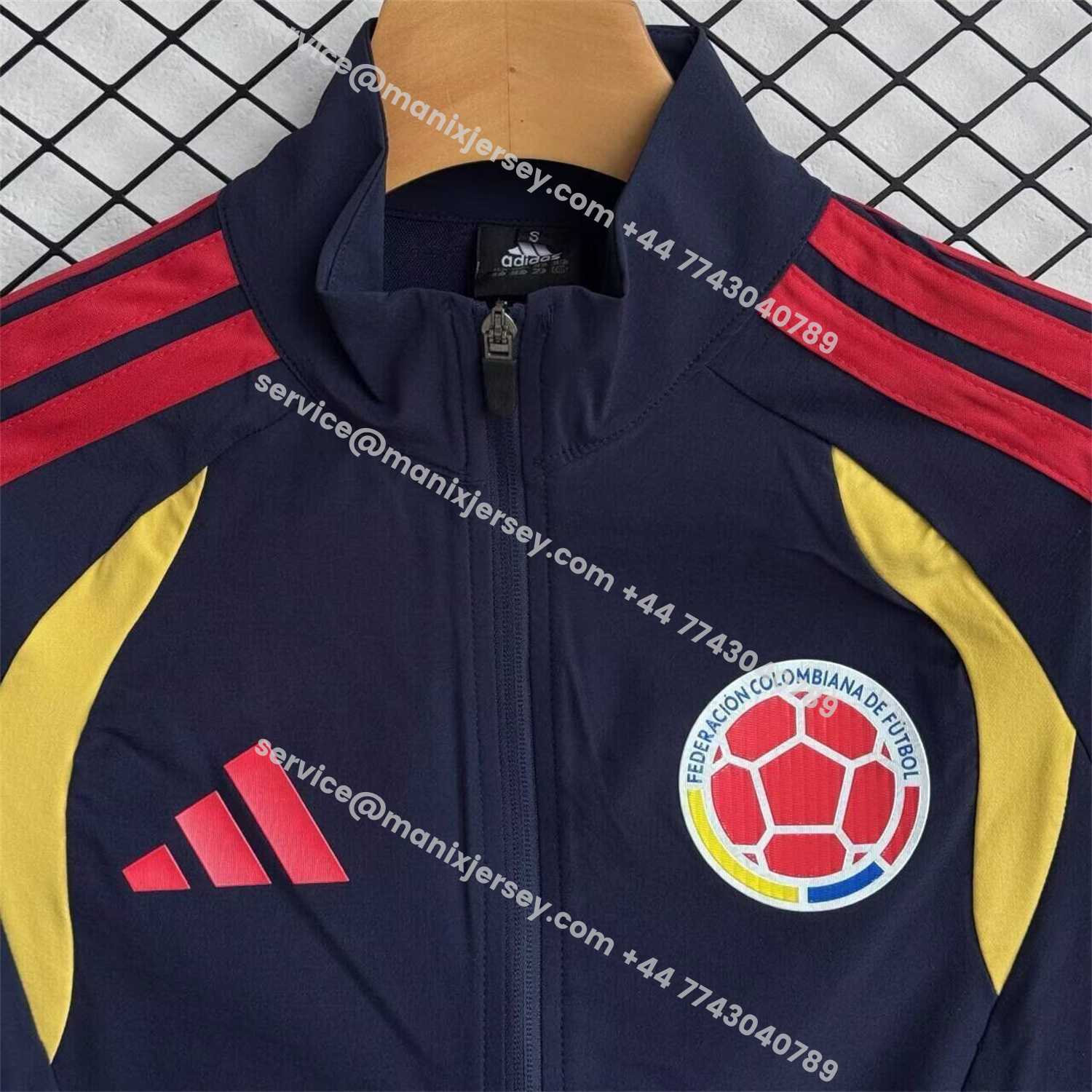 ManixJersey.com | Colombia 2026 Windbreaker Training Set - Four Colors Top and Pants -Customize Name, Number and Patch | Worldwide Shipping