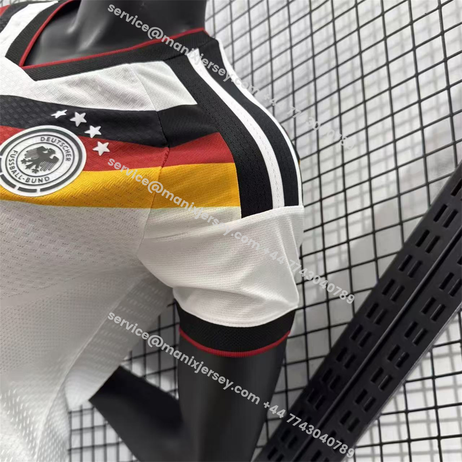 ManixJersey.com | Women's Germany 2026 Home Jersey - Player Version -Customize Name, Number and Patch | Worldwide Shipping