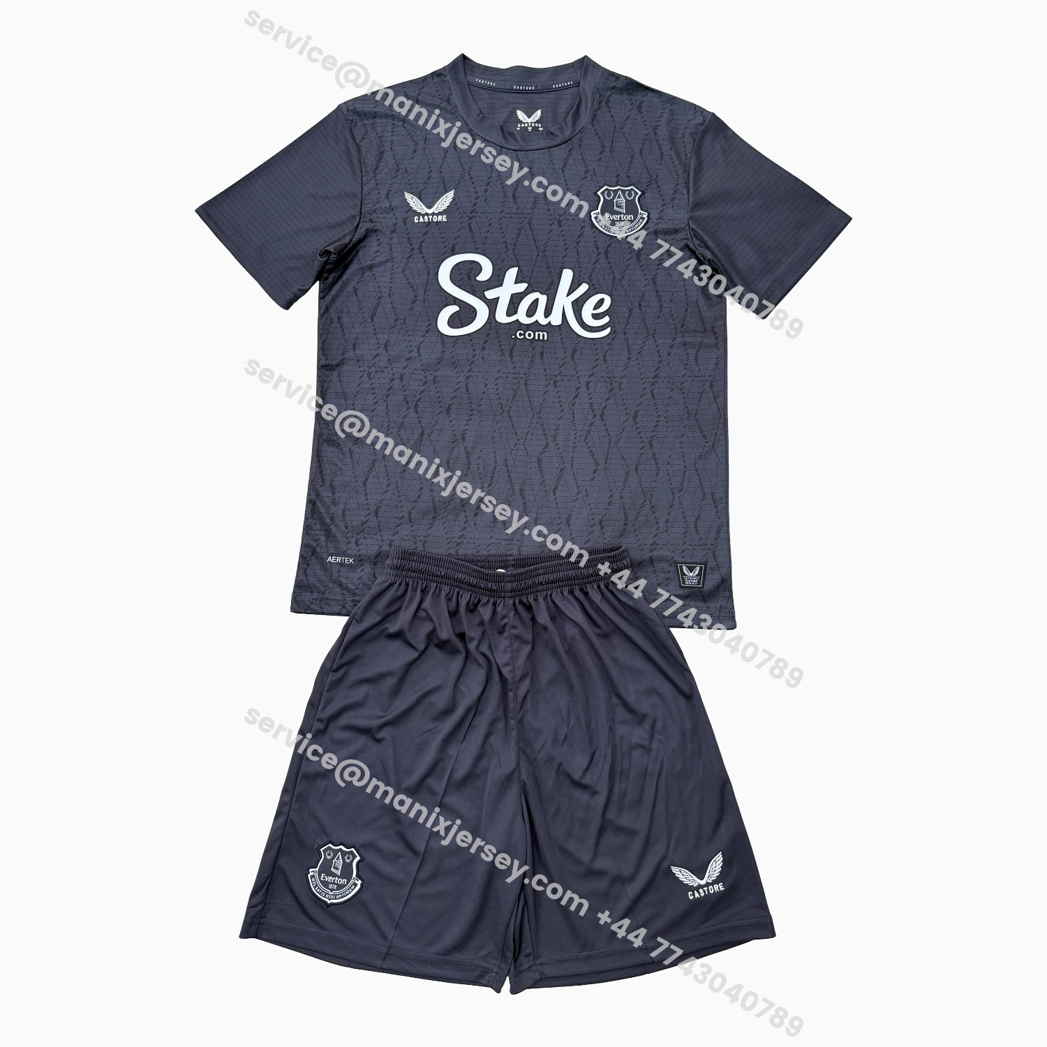 ManixJersey.com | Everton 25-26 Gray Goalkeeper Men's Adult Jersey Set - Fans Version -Customize Name, Number and Patch | Worldwide Shipping