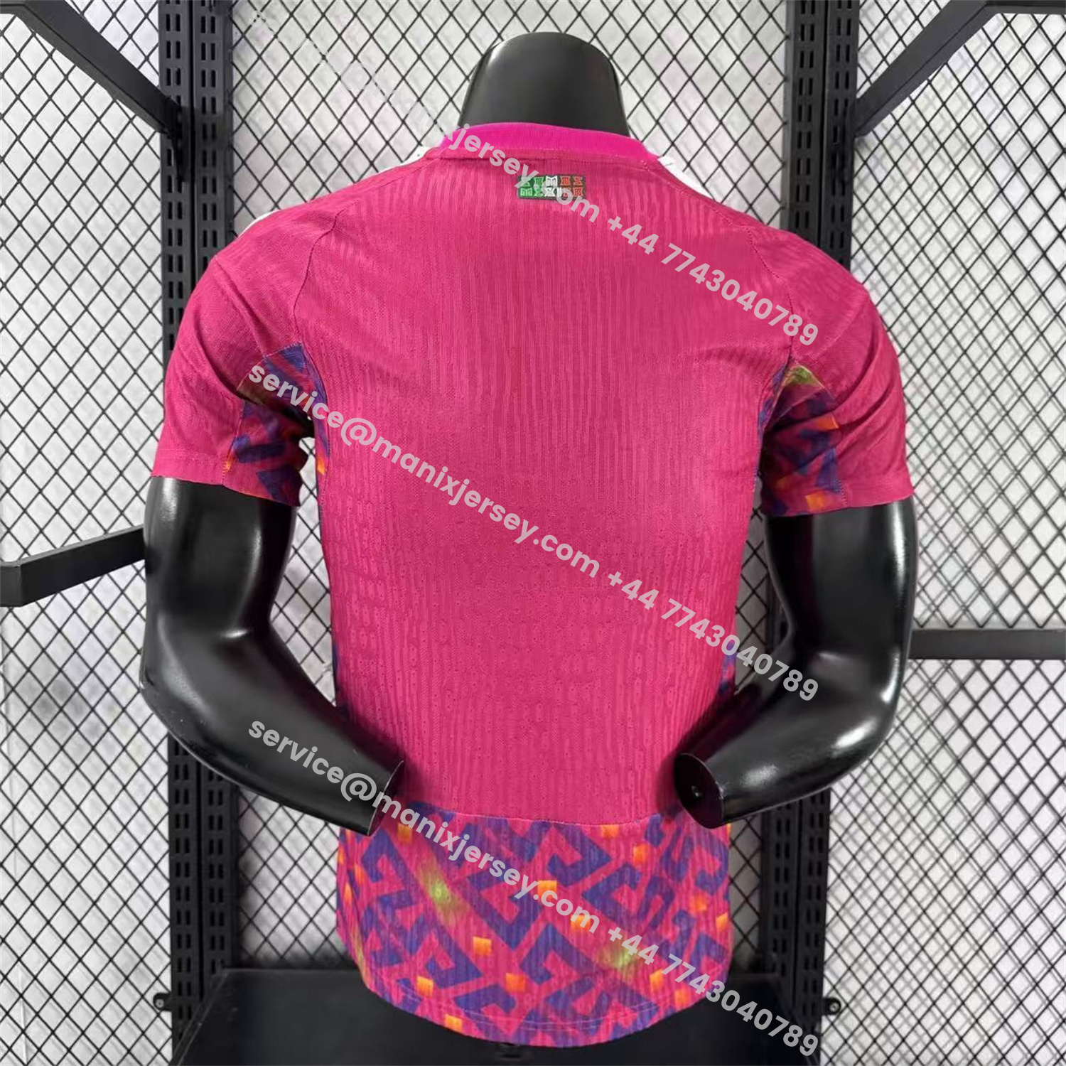 ManixJersey.com | Mexico 2026 Pink Goalkeeper Jersey - Player Version -Customize Name, Number and Patch | Worldwide Shipping