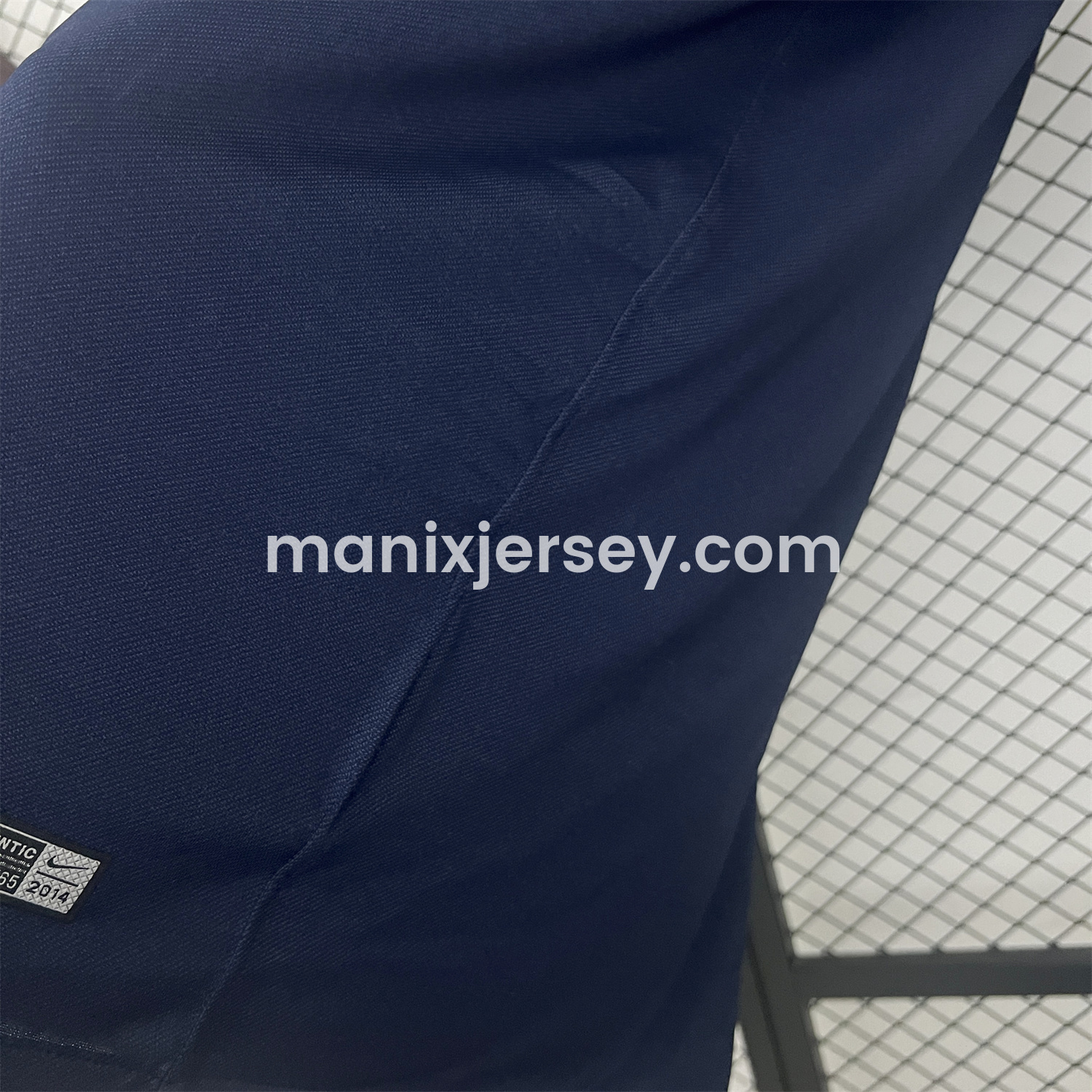 ManixJersey.com | Retro France 2014 Home Jersey -Customize Name, Number and Patch | Worldwide Shipping