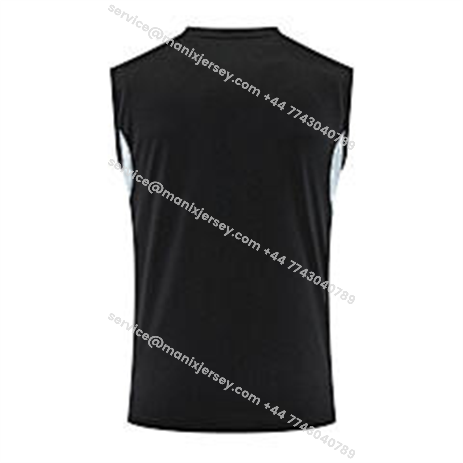 ManixJersey.com | Real Madrid 25-26 Vest Training Set - Black And Light Grey Vest & Black Shorts -Customize Name, Number and Patch | Worldwide Shipping