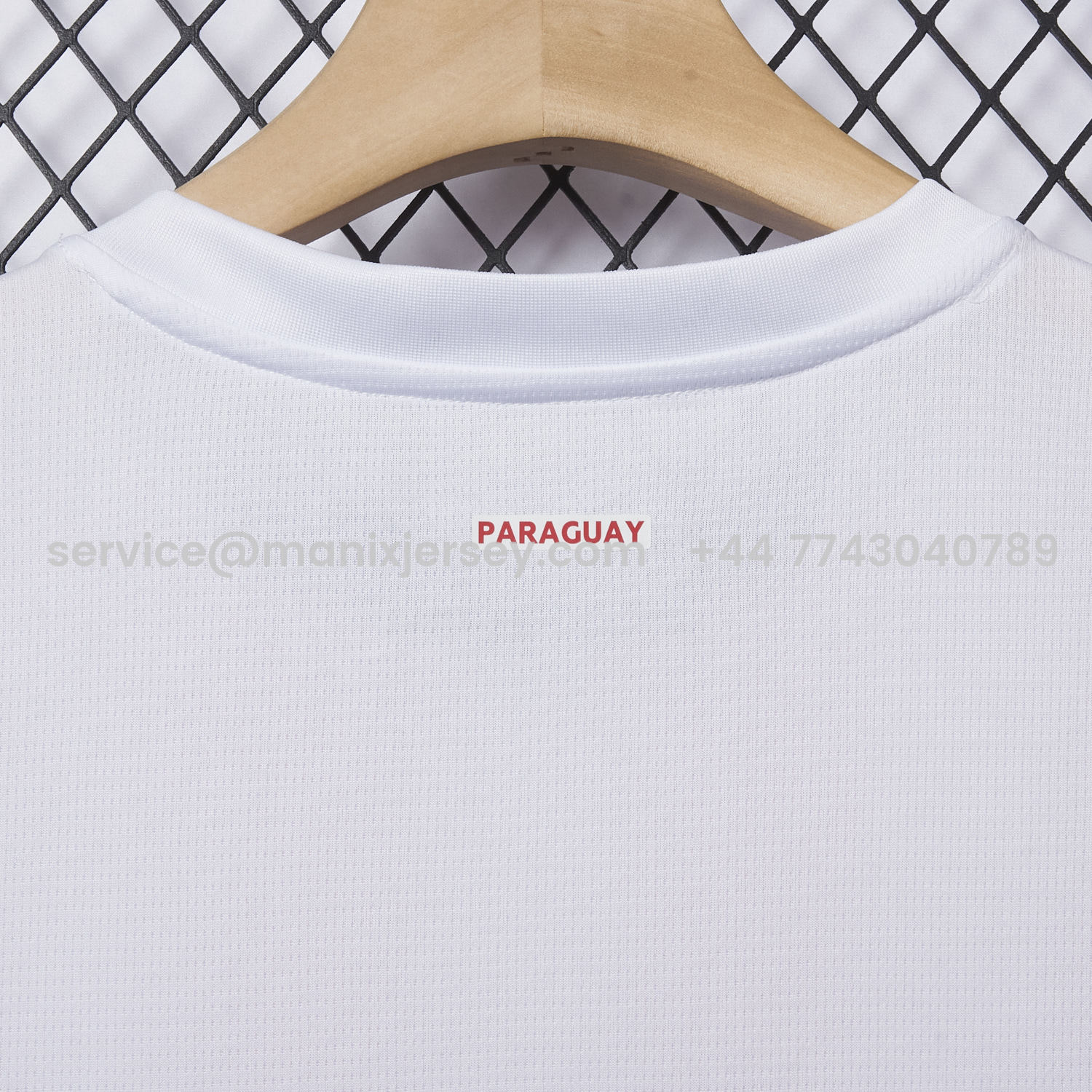 ManixJersey.com | Paraguay 24-25 Home Jersey - Fans Version -Customize Name, Number and Patch | Worldwide Shipping