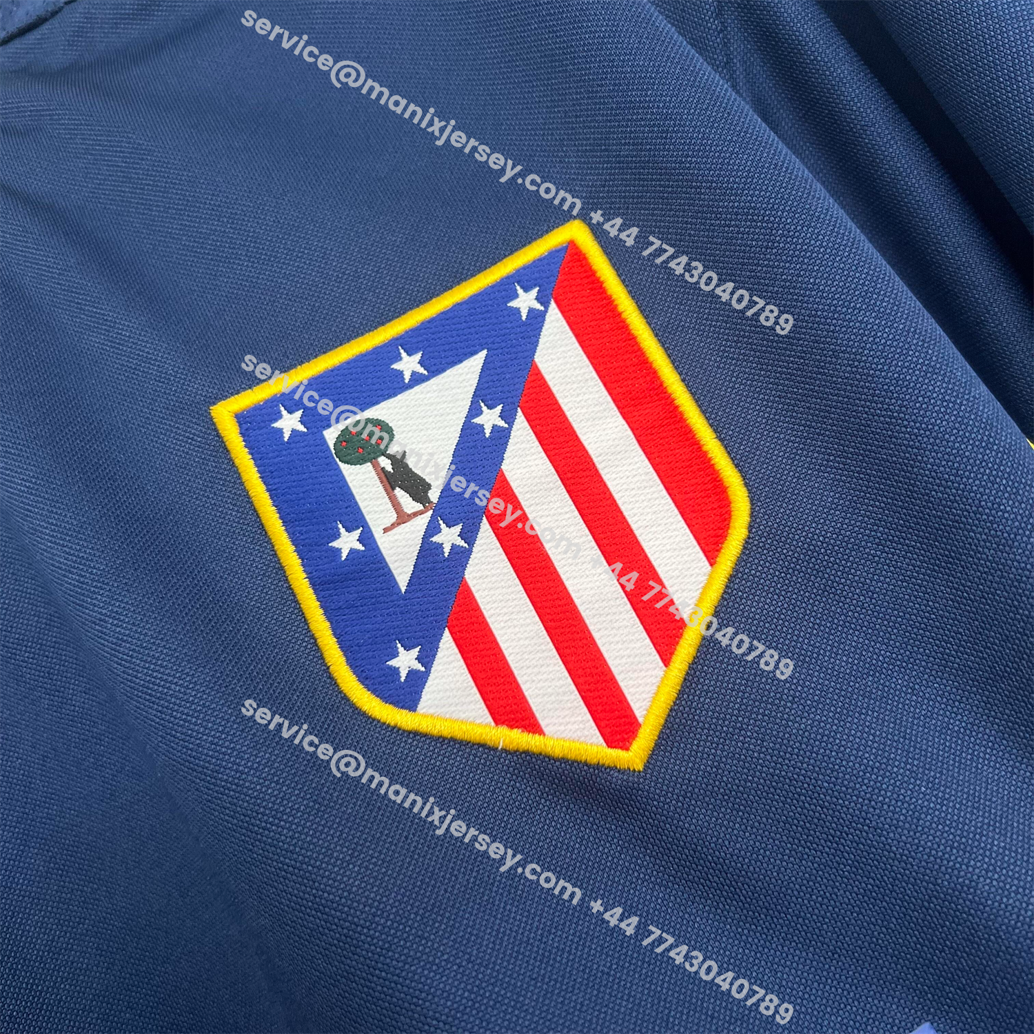 ManixJersey.com | Retro Atletico Madrid 2002-03 Away Jersey -Customize Name, Number and Patch | Worldwide Shipping