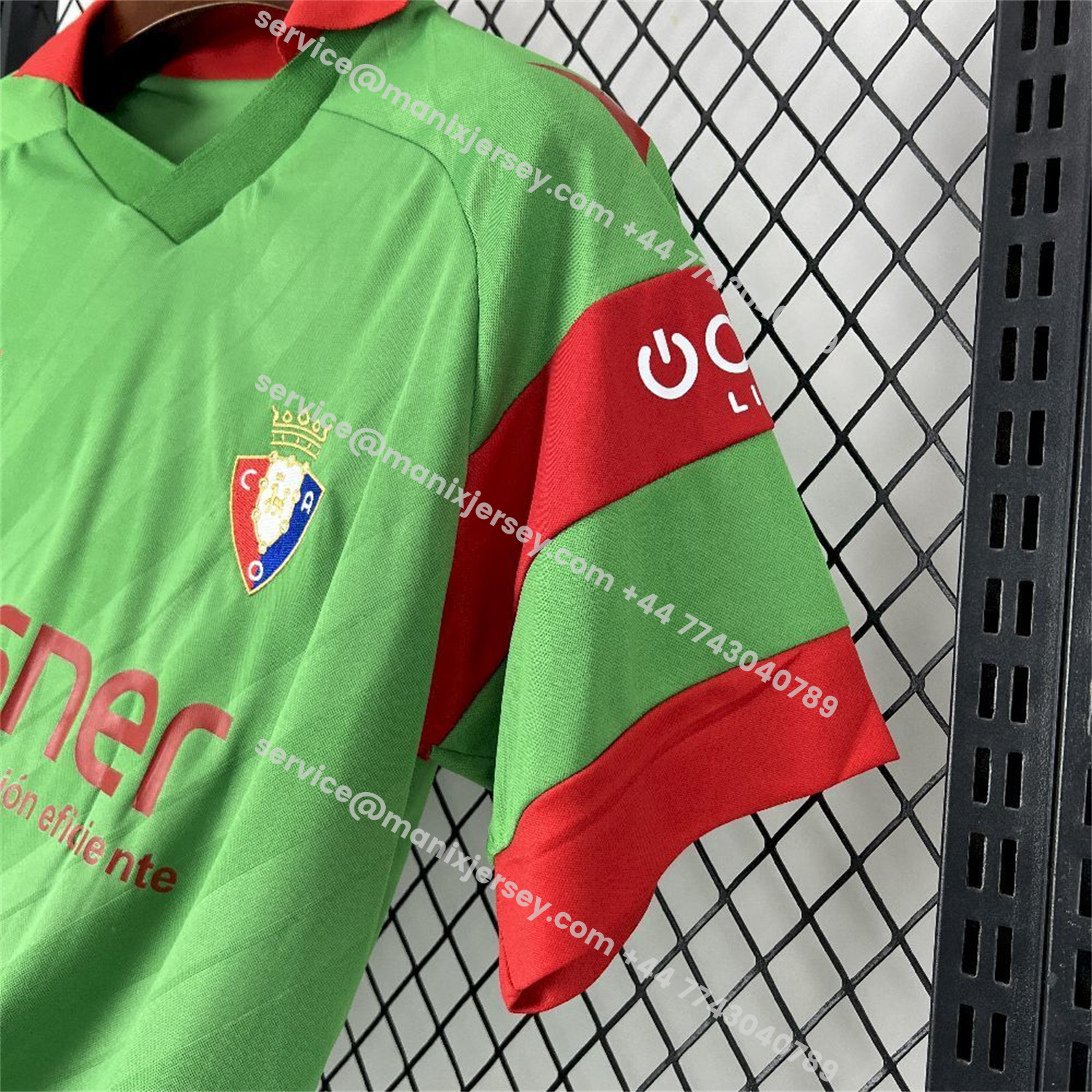 ManixJersey.com | Osasuna 25-26 Away Jersey - Fans Version -Customize Name, Number and Patch | Worldwide Shipping