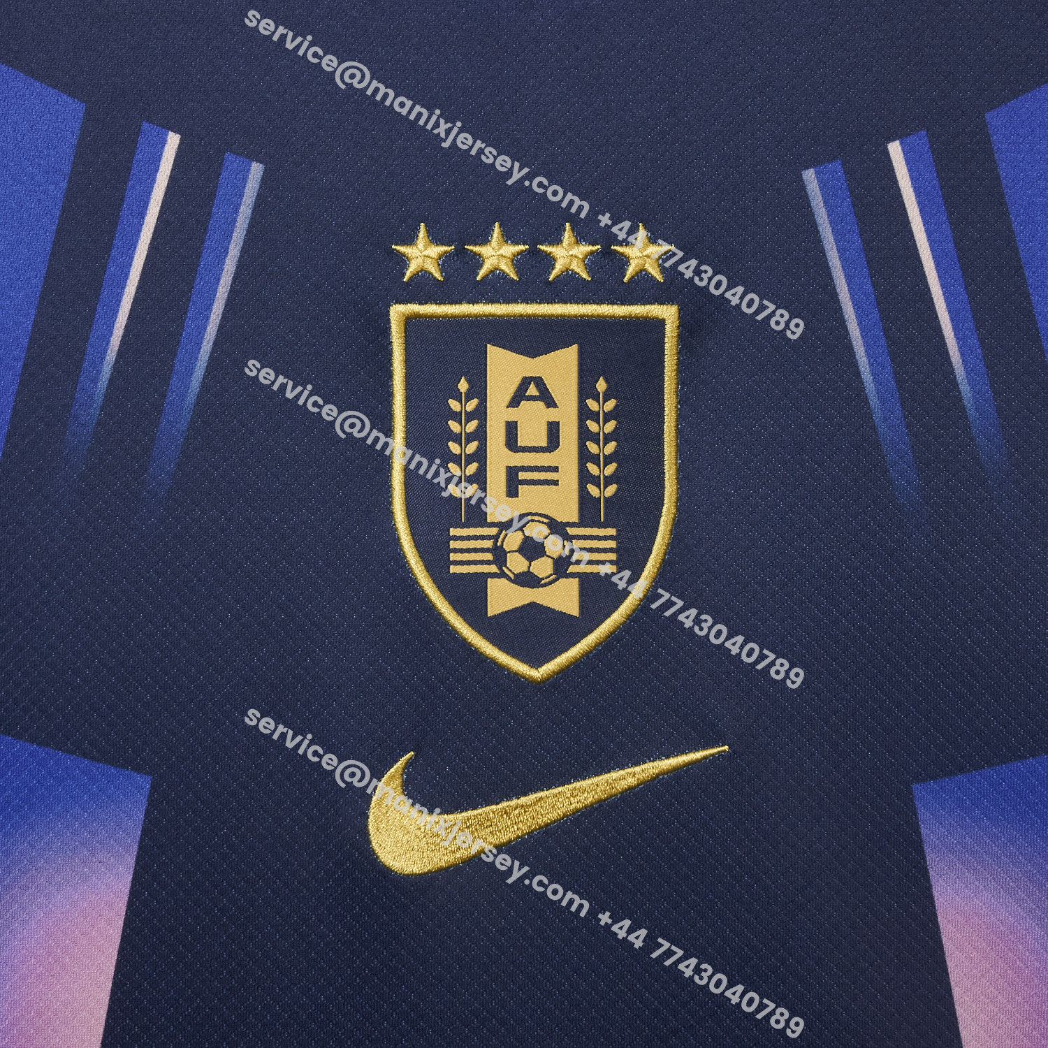 ManixJersey.com | Uruguay 2026 Away Jersey - Fans Version -Customize Name, Number and Patch | Worldwide Shipping
