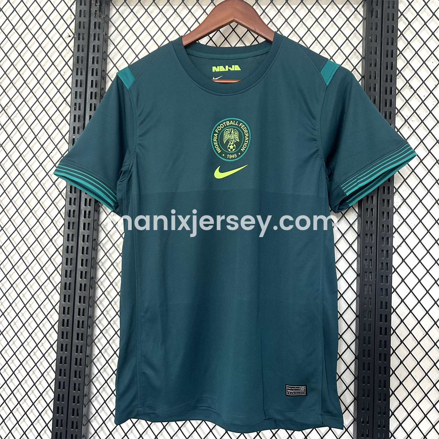 ManixJersey.com | Nigeria Women 25-26 Home Jersey - Men's Fans Version -Customize Name, Number and Patch | Worldwide Shipping