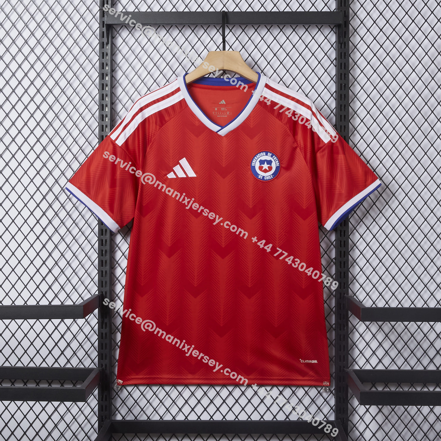 ManixJersey.com | Chile 25-26 Home Jersey (Leaked Version) - Fans Version -Customize Name, Number and Patch | Worldwide Shipping
