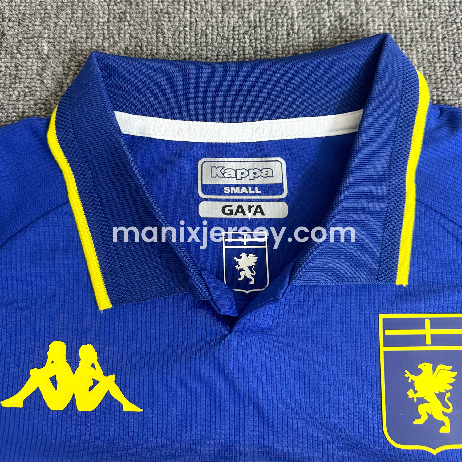 ManixJersey.com | Genoa 24-25 Fourth Unsponsored Jersey - Player Version -Customize Name, Number and Patch | Worldwide Shipping