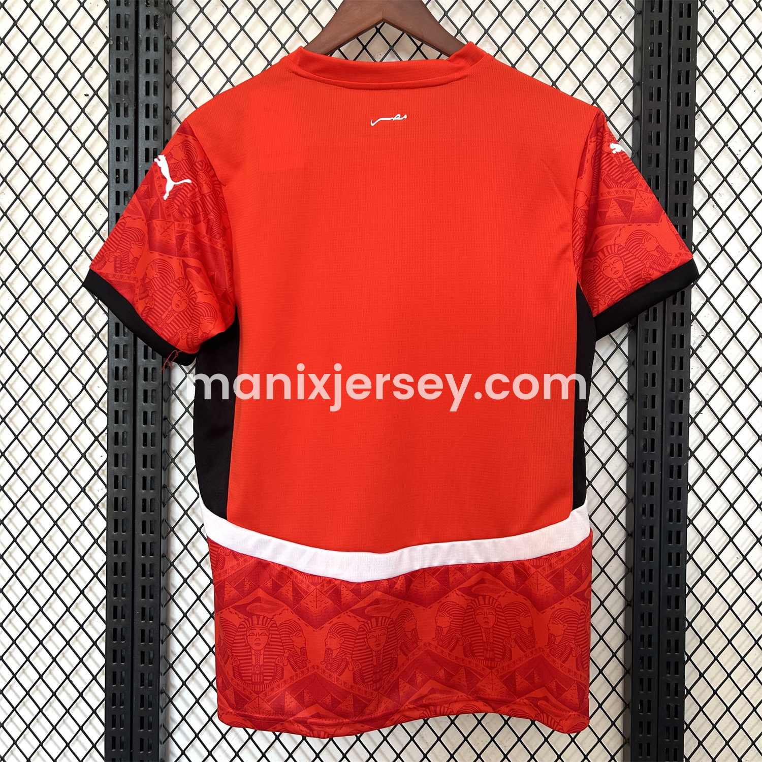ManixJersey.com | Egypt 25-26 Home Jersey - Fans Version -Customize Name, Number and Patch | Worldwide Shipping