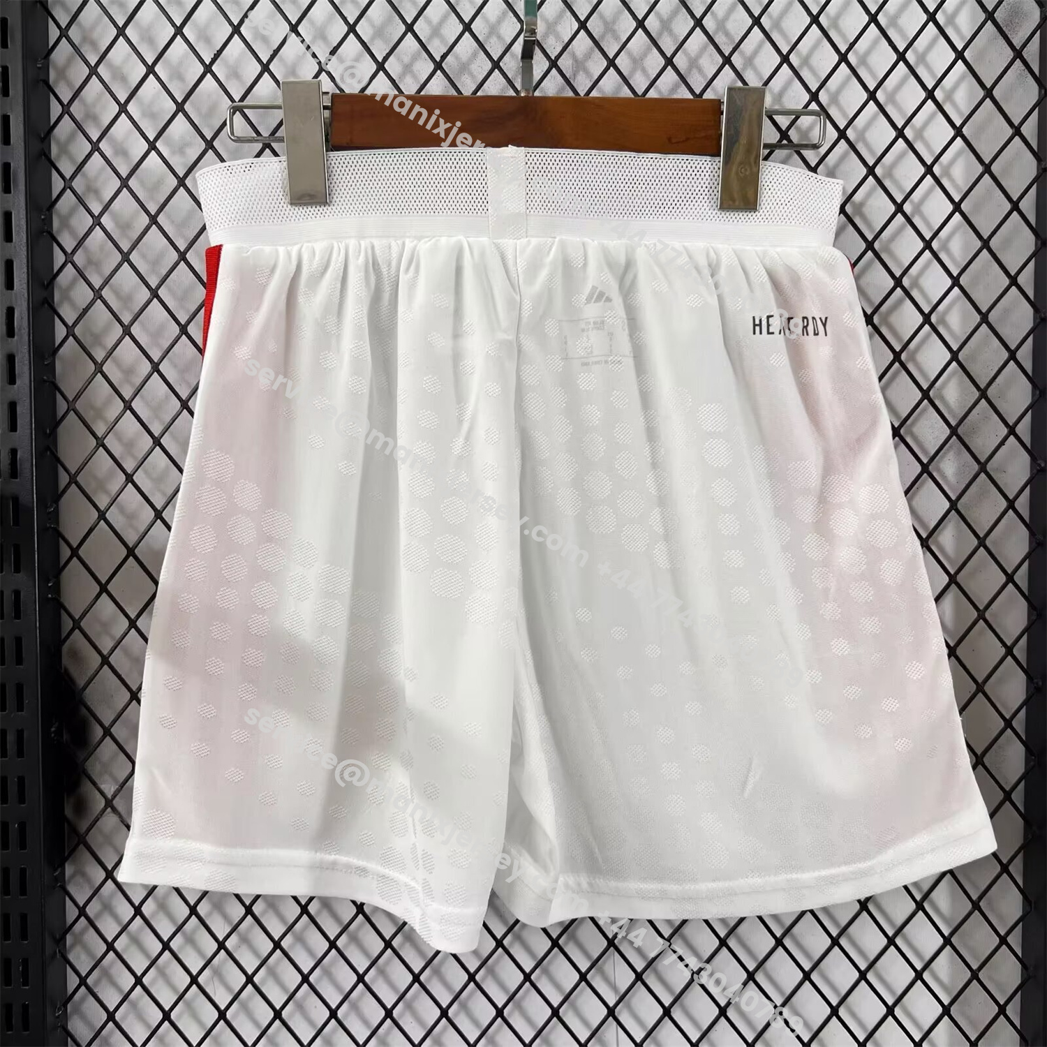 ManixJersey.com | Benfica 25-26 Home White Shorts - Player Version -Customize Name, Number and Patch | Worldwide Shipping