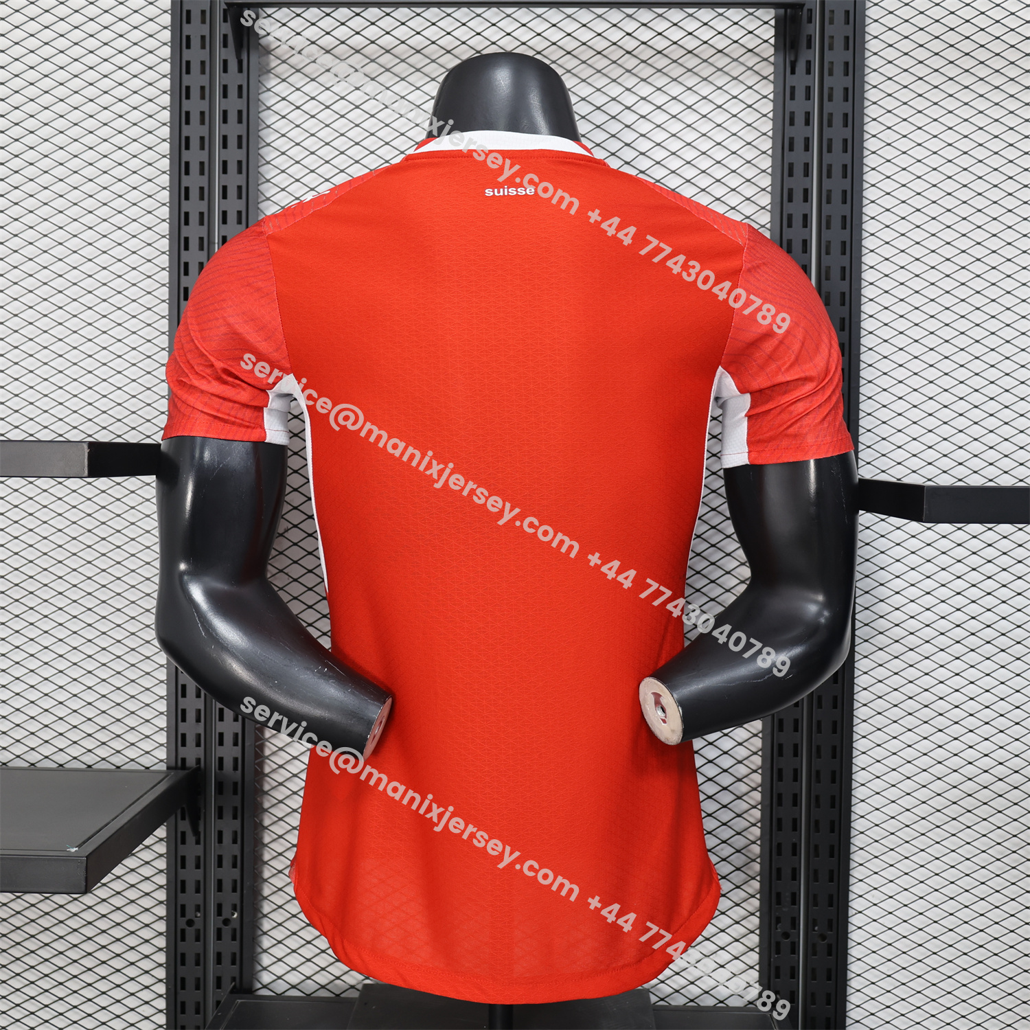 ManixJersey.com | Switzerland 2026 Home Jersey - Player Version -Customize Name, Number and Patch | Worldwide Shipping