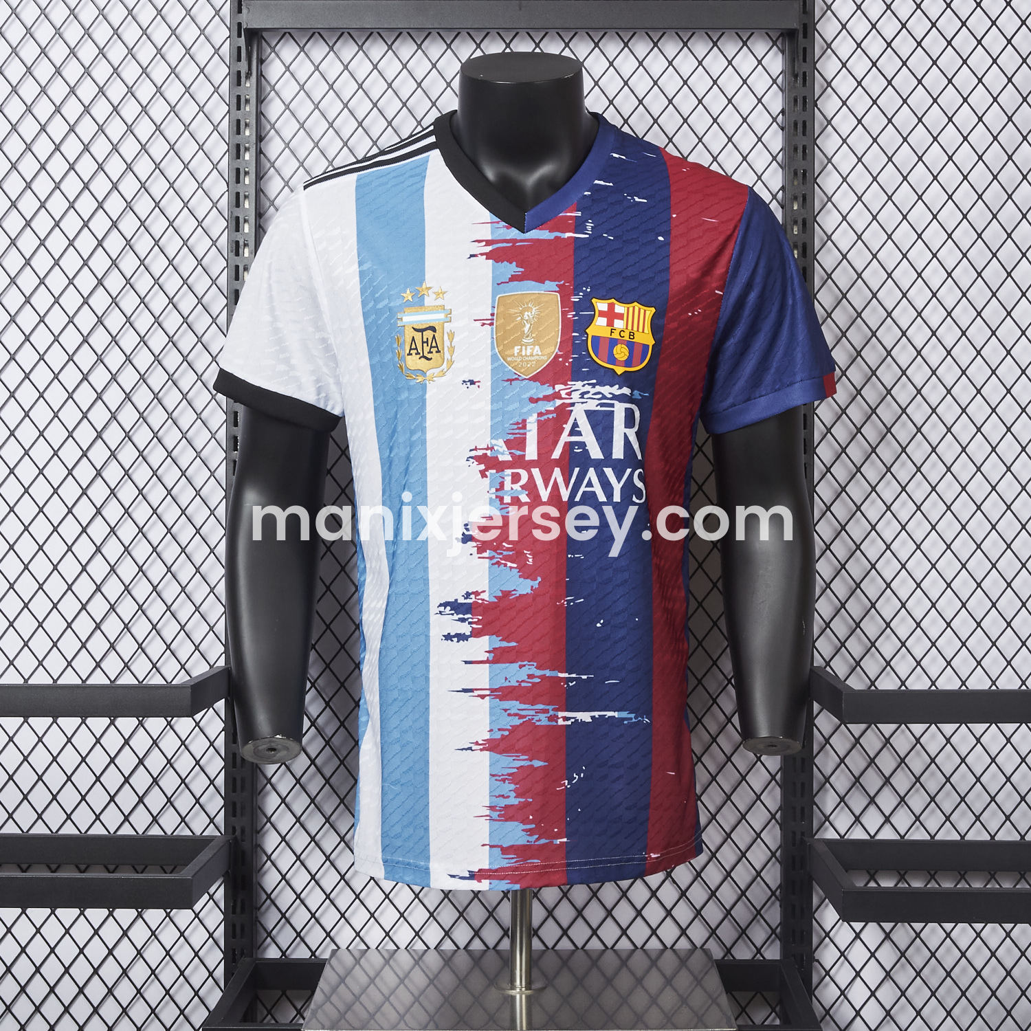 ManixJersey.com | Messi 25-26 Argentina & Barcelona Special Jersey - Player Version -Customize Name, Number and Patch | Worldwide Shipping