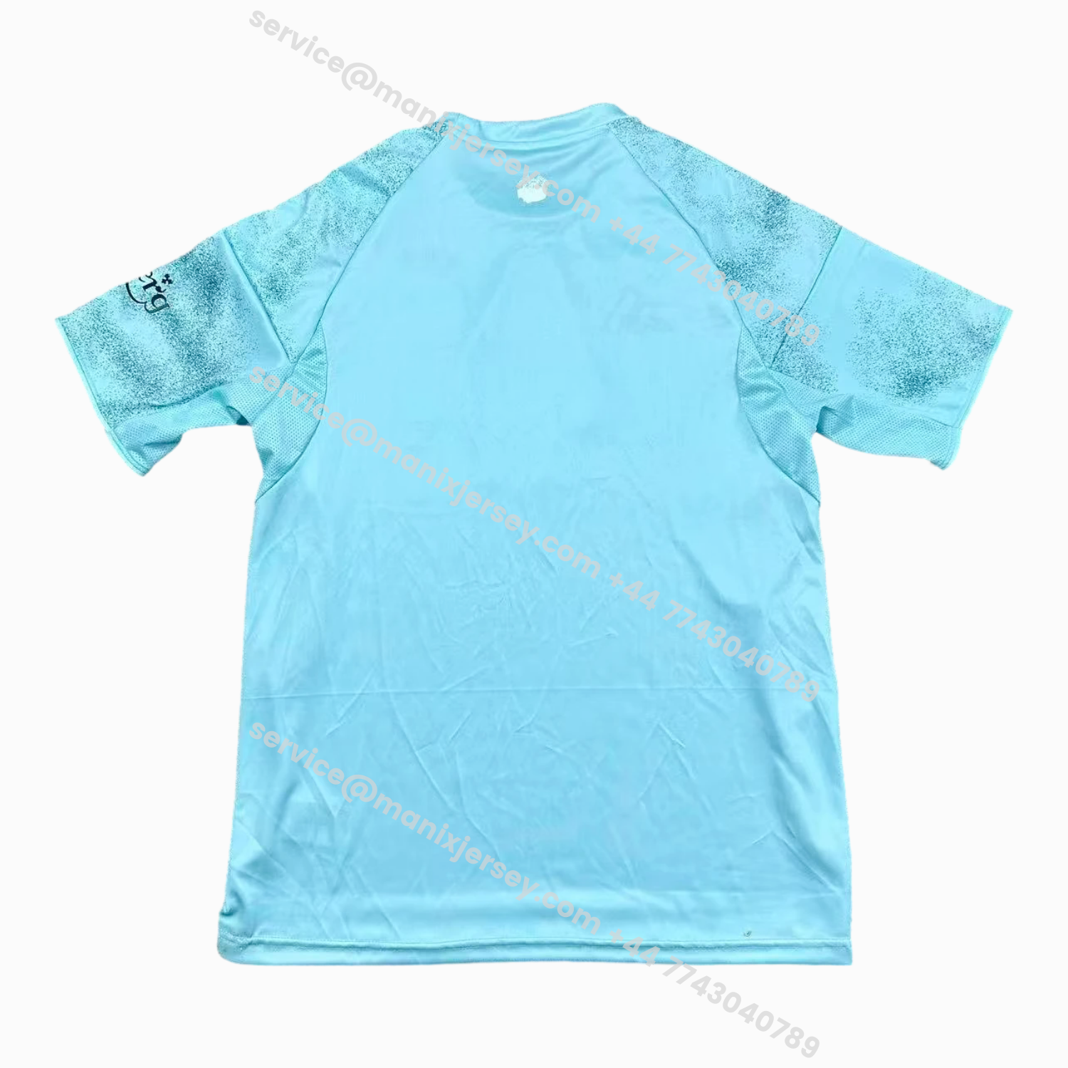 ManixJersey.com | Copenhagen 25-26 Third Cyan Jersey - Fans Version -Customize Name, Number and Patch | Worldwide Shipping