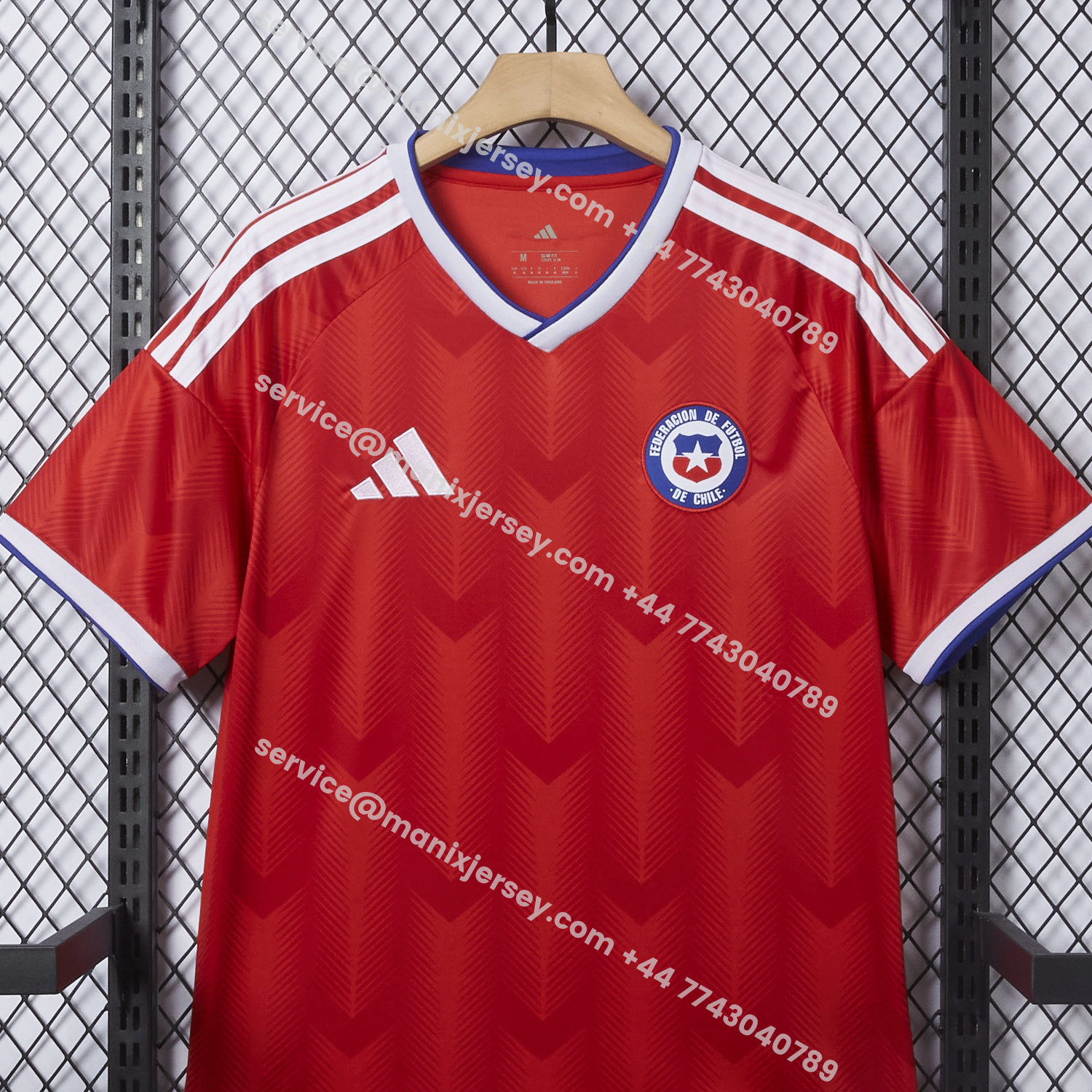ManixJersey.com | Chile 25-26 Home Jersey (Leaked Version) - Fans Version -Customize Name, Number and Patch | Worldwide Shipping