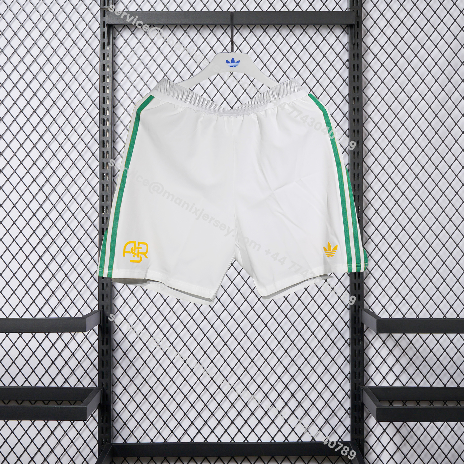 ManixJersey.com | Roma 25-26 Third White Shorts - Player Version -Customize Name, Number and Patch | Worldwide Shipping