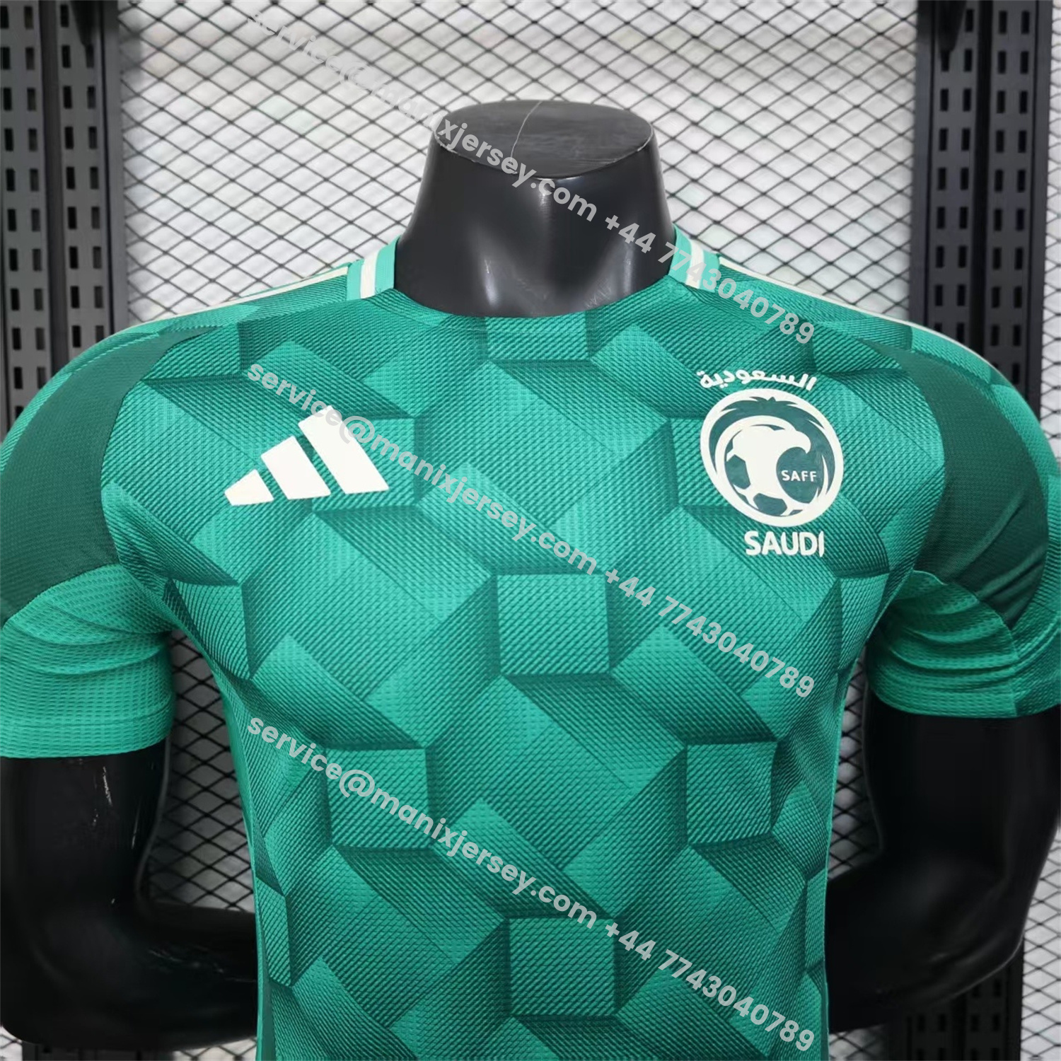ManixJersey.com | Saudi Arabia 25-26 Home Green Jersey - Player Version -Customize Name, Number and Patch | Worldwide Shipping