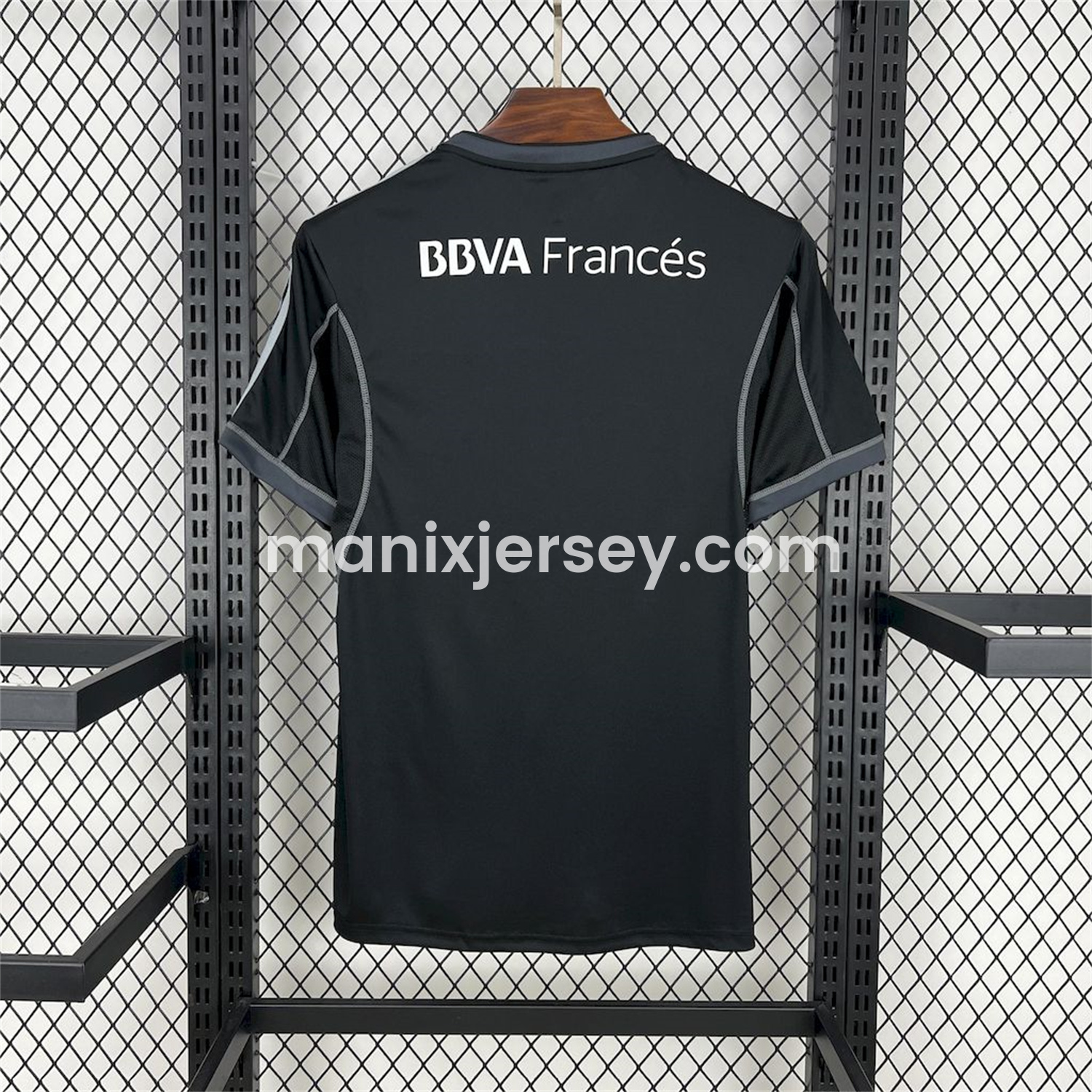 ManixJersey.com | Retro River Plate 2013-14 75th Anniversary Black Jersey -Customize Name, Number and Patch | Worldwide Shipping