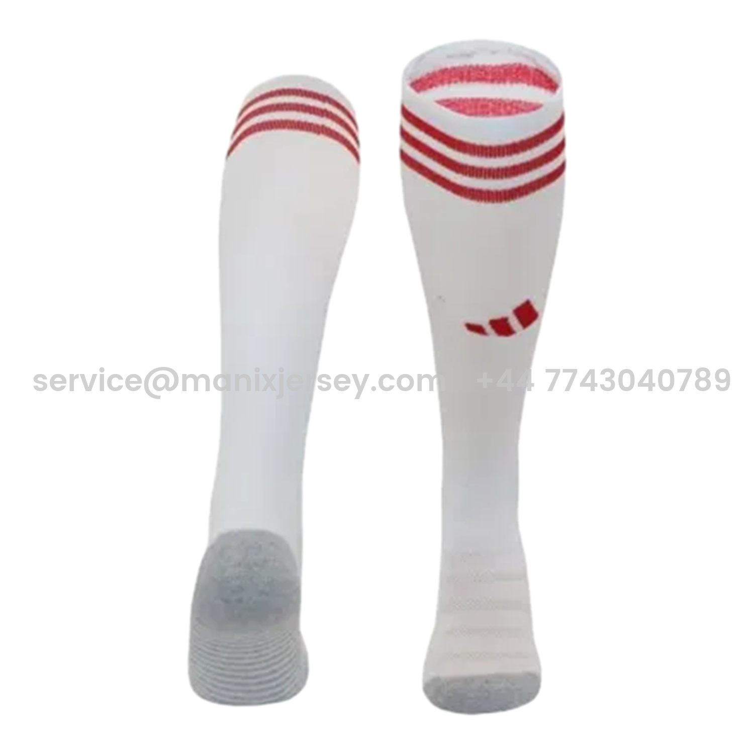 ManixJersey.com | Benfica 25-26 Third Socks - White -Customize Name, Number and Patch | Worldwide Shipping