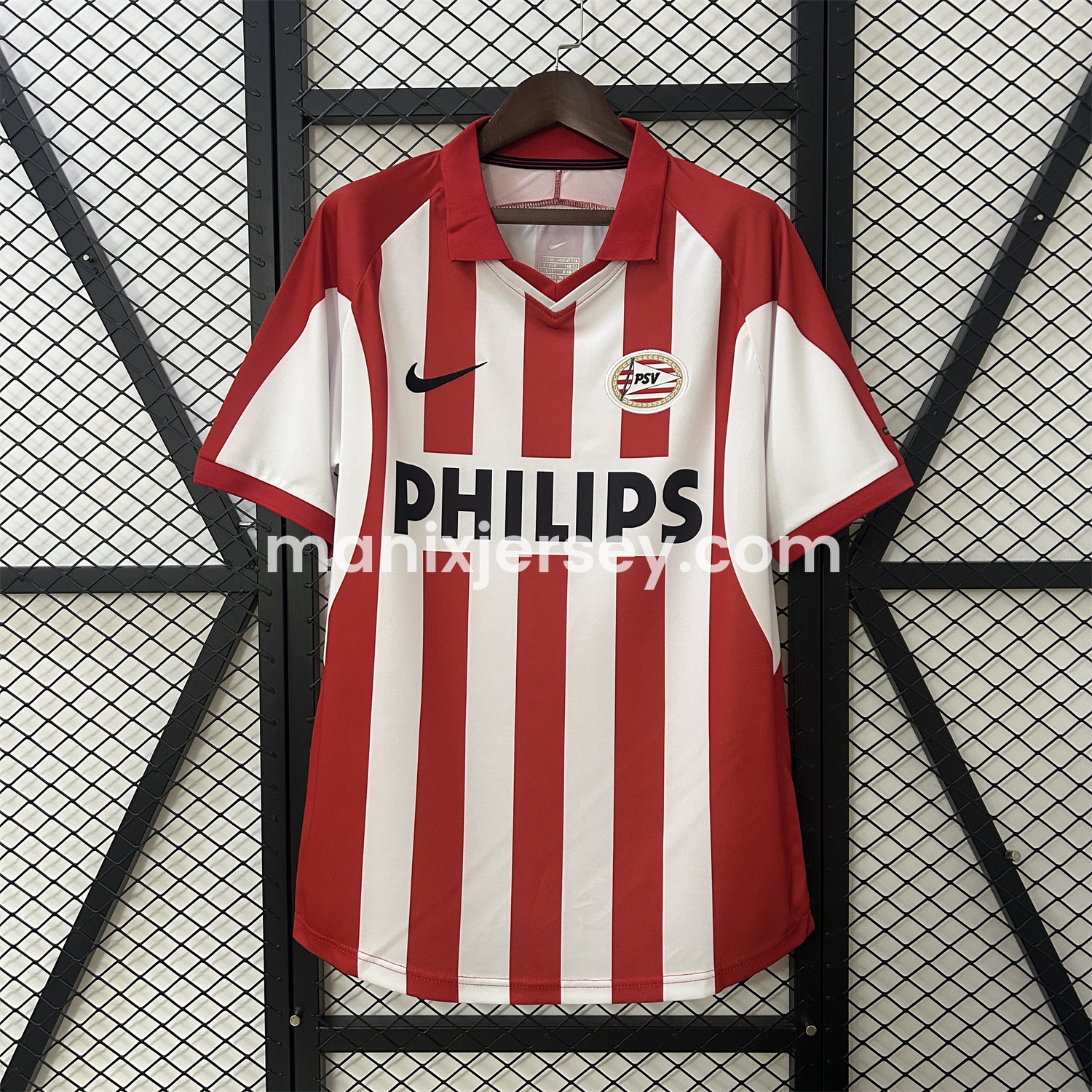 ManixJersey.com | Retro PSV Eindhoven 2000-01 Home Jersey -Customize Name, Number and Patch | Worldwide Shipping