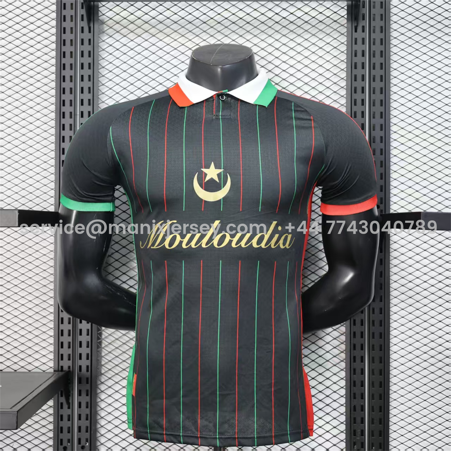 ManixJersey.com | Club Deportivo Palestino Palestine 25-26 Black Special Jersey - Player Version -Customize Name, Number and Patch | Worldwide Shipping