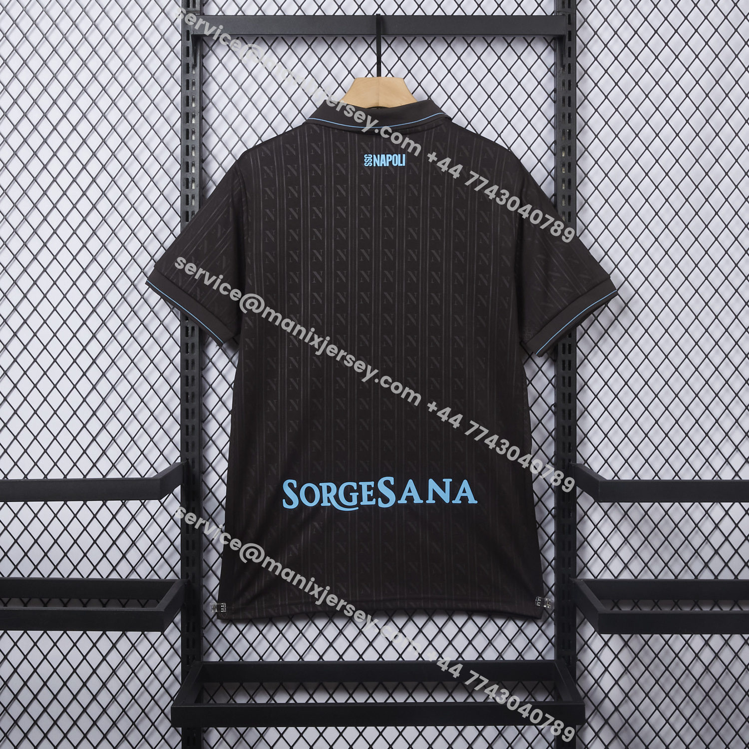 ManixJersey.com | Napoli 25-26 Third Jersey - Fans Version -Customize Name, Number and Patch | Worldwide Shipping