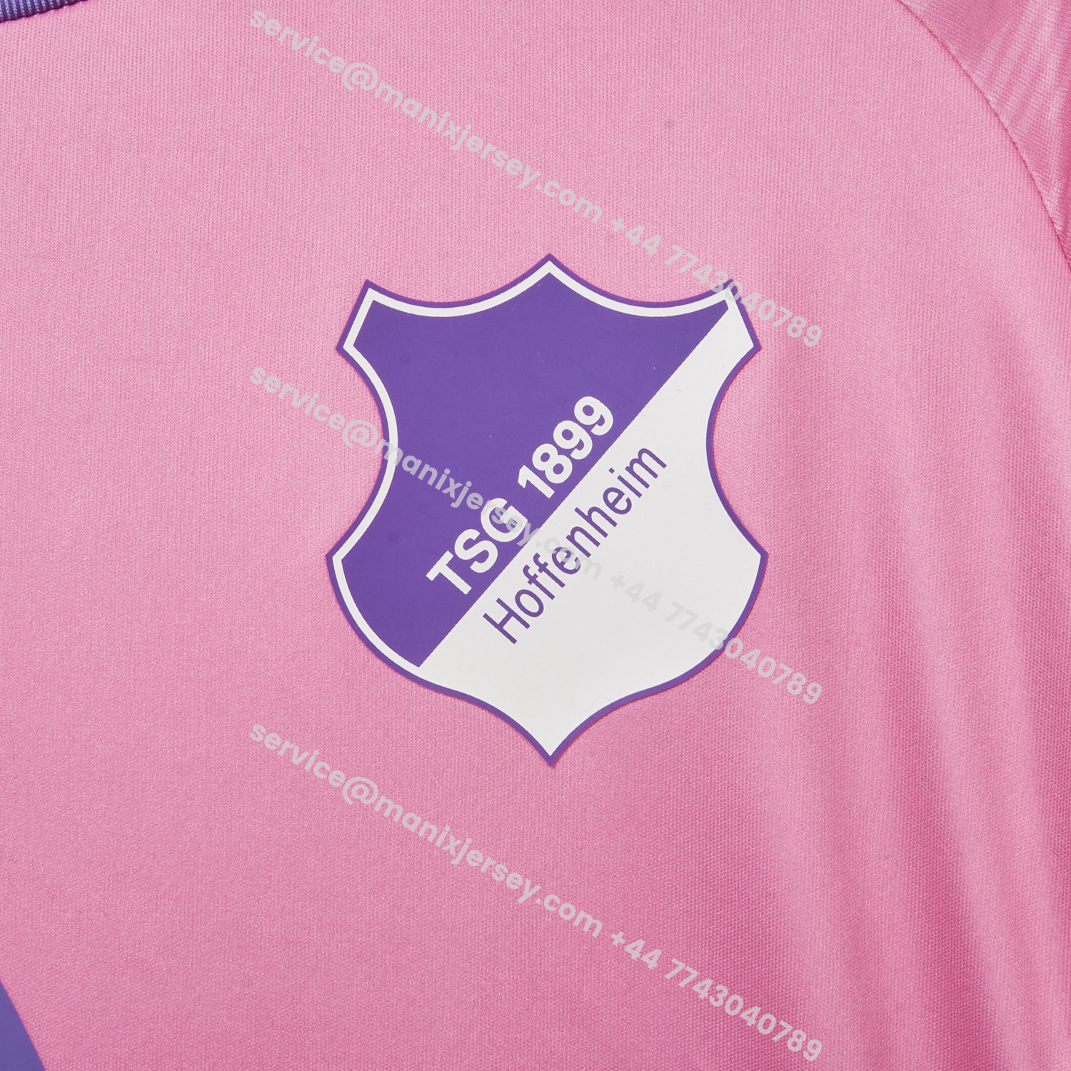 ManixJersey.com | Hoffenheim 25-26 Breast Cancer Awareness Special Jersey - Fans Version -Customize Name, Number and Patch | Worldwide Shipping