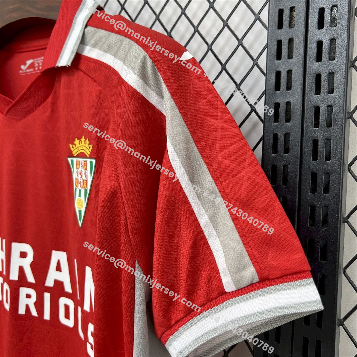 ManixJersey.com | Cordoba 25-26 Third Red Jersey - Fans Version -Customize Name, Number and Patch | Worldwide Shipping