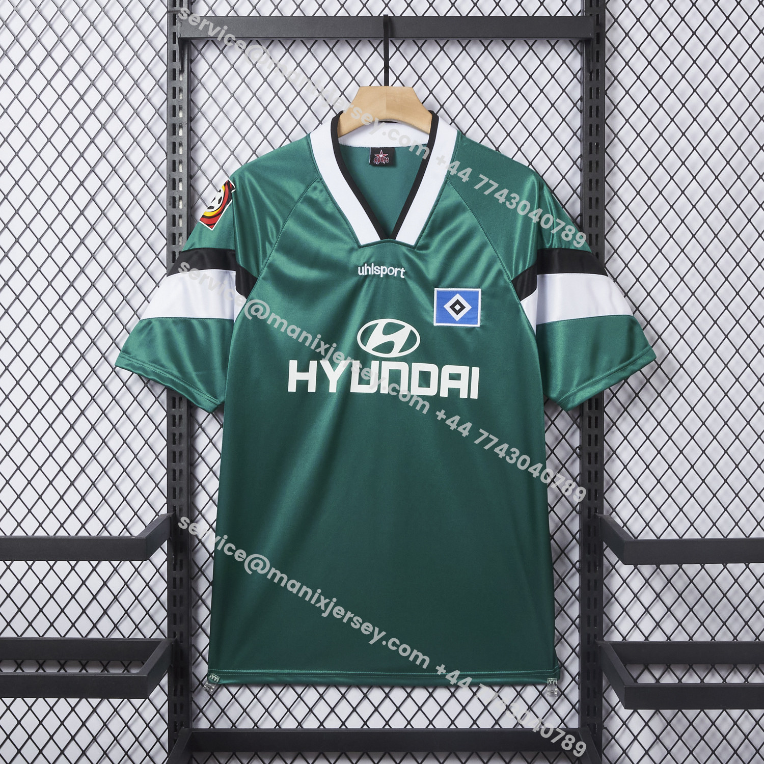 ManixJersey.com | Retro Hamburger SV 1996-97 Third Jersey -Customize Name, Number and Patch | Worldwide Shipping