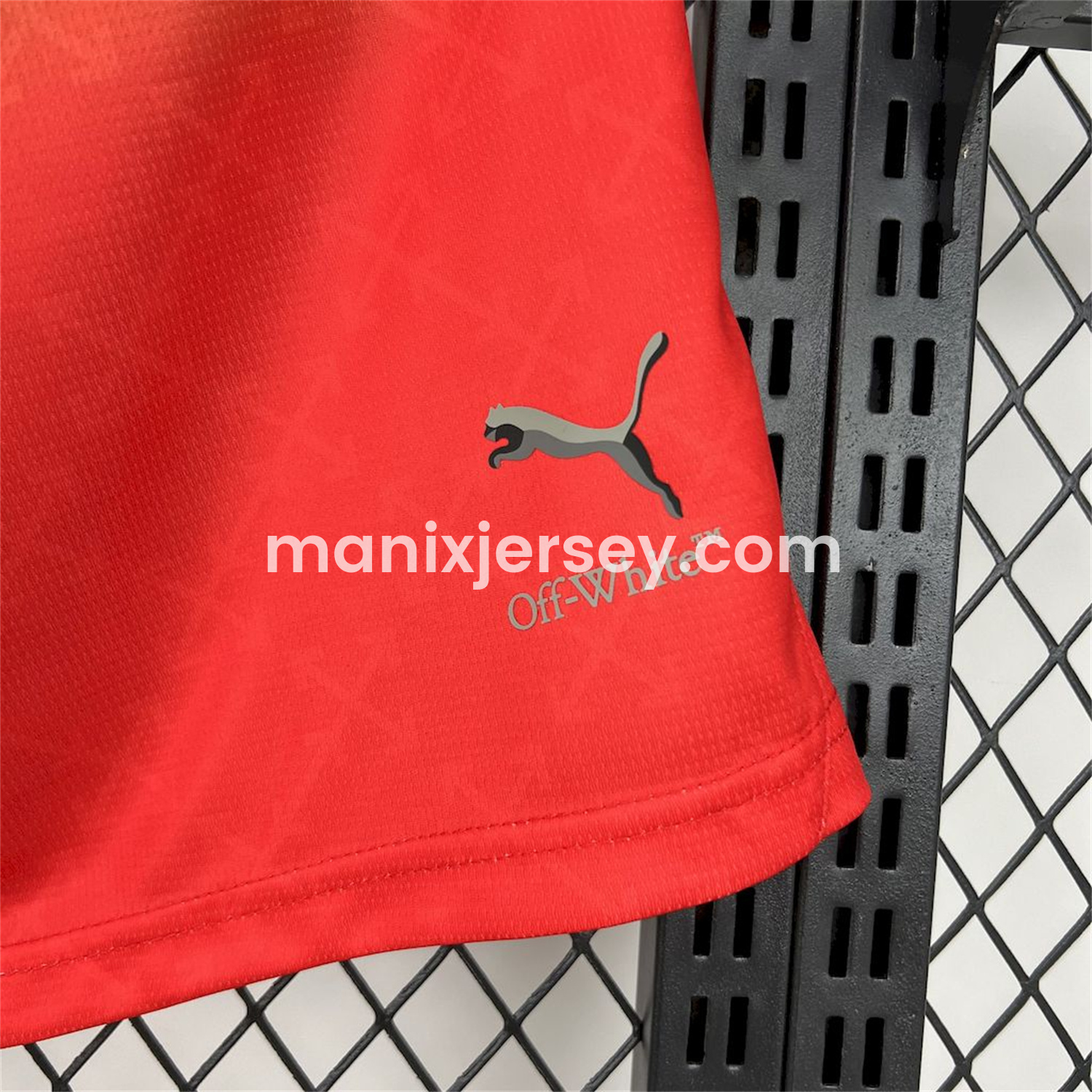 ManixJersey.com | AC Milan 24-25 Fourth Red “Diavoli” Special Edition Shorts - Fans Version -Customize Name, Number and Patch | Worldwide Shipping