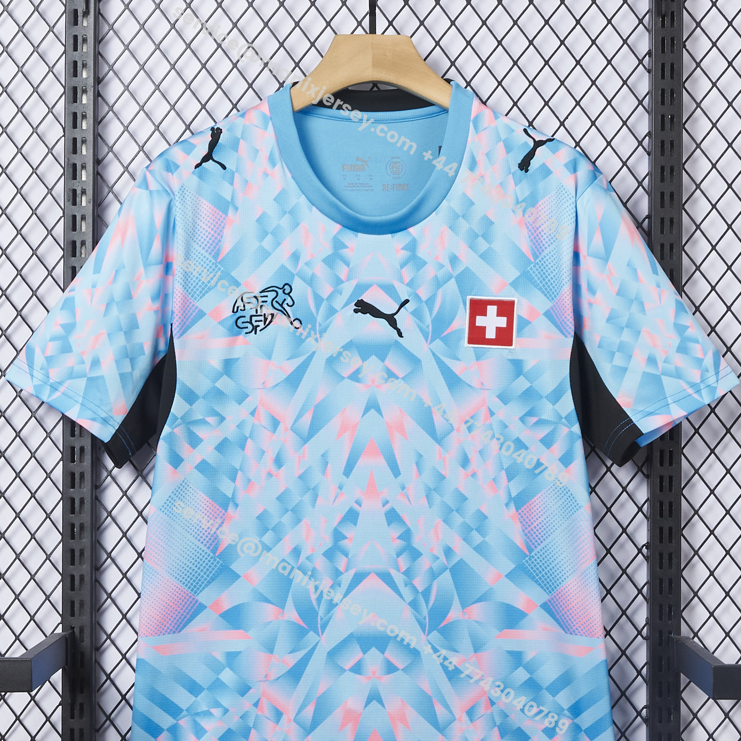 ManixJersey.com | Switzerland 25-26 Away (Informal-release Version) Jersey - Fans Version -Customize Name, Number and Patch | Worldwide Shipping