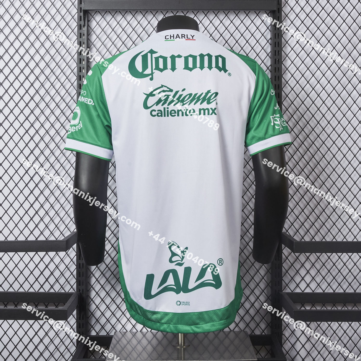 ManixJersey.com | Santos Laguna 25-26 Home Jersey - Player Version -Customize Name, Number and Patch | Worldwide Shipping