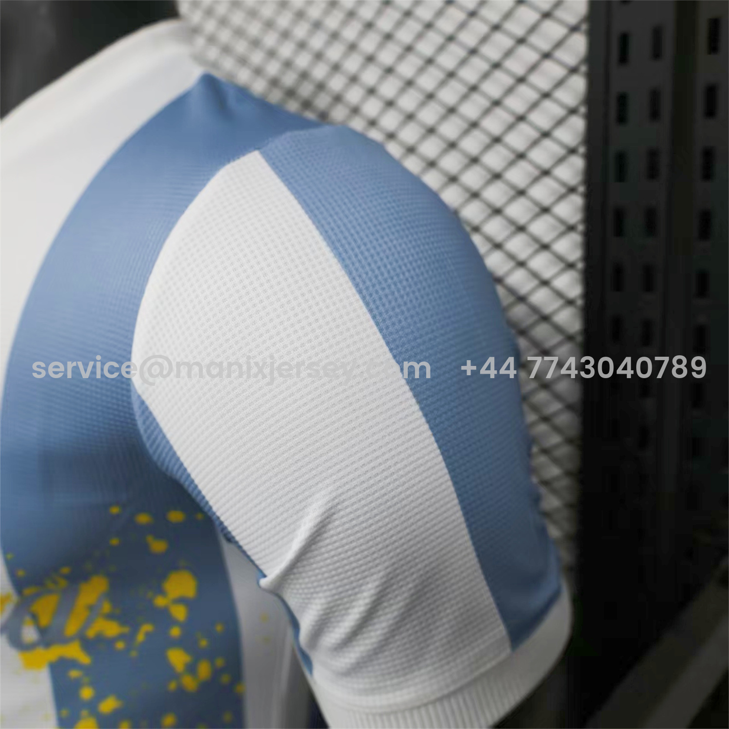 ManixJersey.com | Argentina 25-26 50th Anniversary Messi Graffiti Special Jersey - Player Version -Customize Name, Number and Patch | Worldwide Shipping