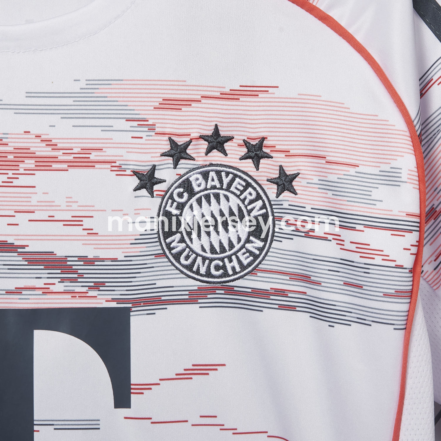 ManixJersey.com | 【MÜLLER 25 Pattern】Bayern Munich 25-26 Away Jersey - Fans Version -Customize Name, Number and Patch | Worldwide Shipping