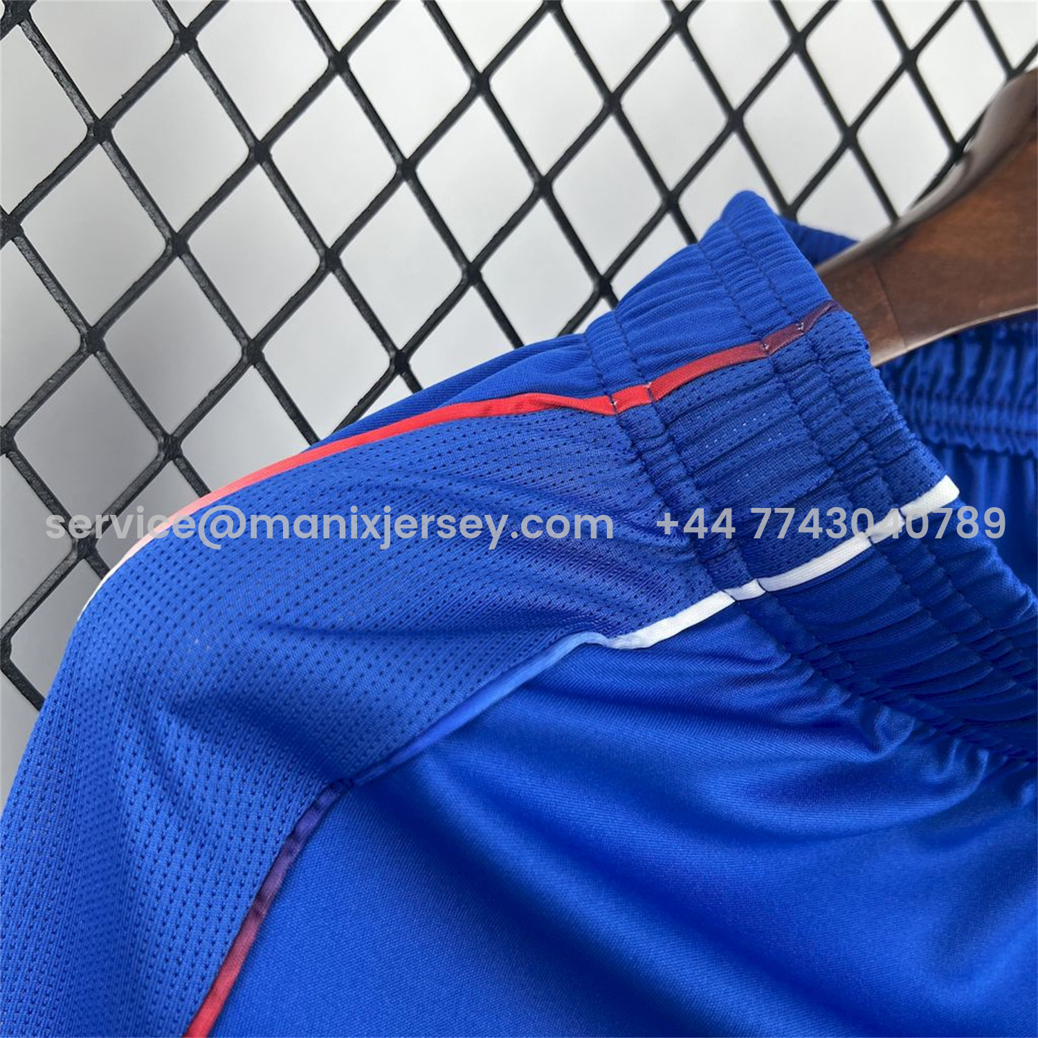 ManixJersey.com | Universidad de Chile 25-26 Home Blue Shorts- Fans Version -Customize Name, Number and Patch | Worldwide Shipping