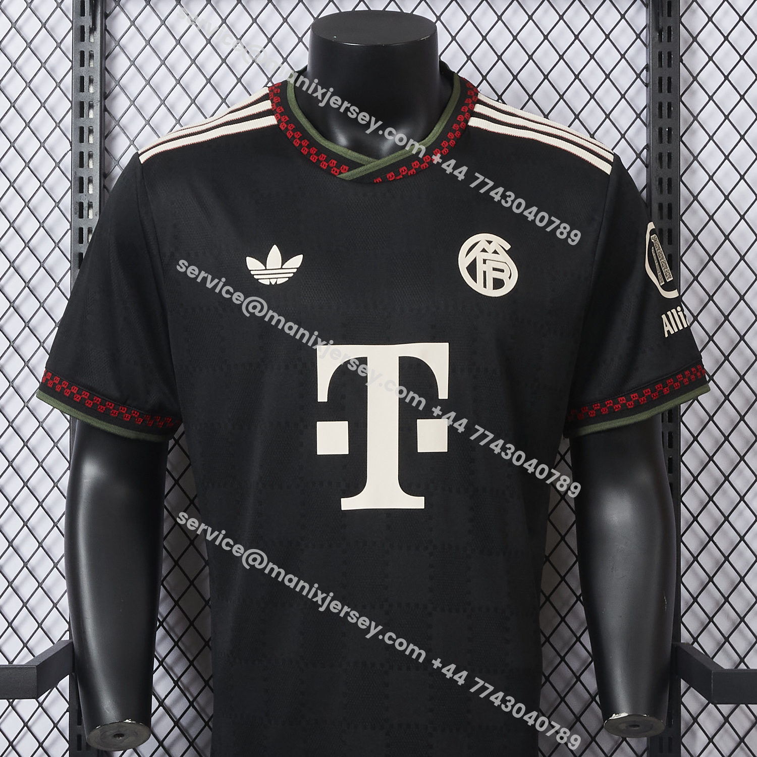 ManixJersey.com | Bayern Munich 25-26 Third Jersey - Player Version -Customize Name, Number and Patch | Worldwide Shipping