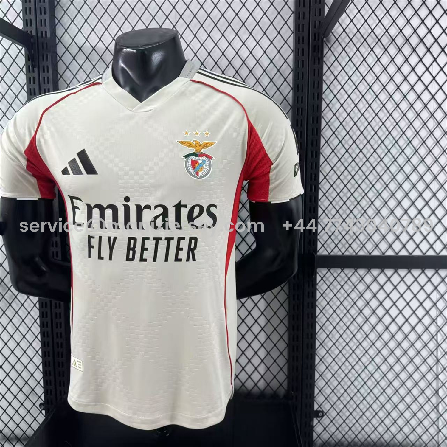ManixJersey.com | Benfica 25-26 Away Jersey - Player Version -Customize Name, Number and Patch | Worldwide Shipping