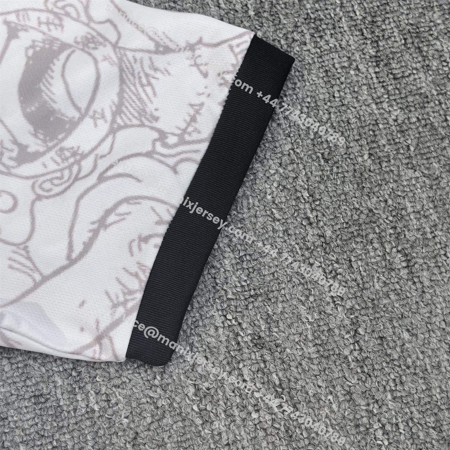 ManixJersey.com | Japan 25-26 One Piece Gear 5 White Jersey - Fans Version -Customize Name, Number and Patch | Worldwide Shipping