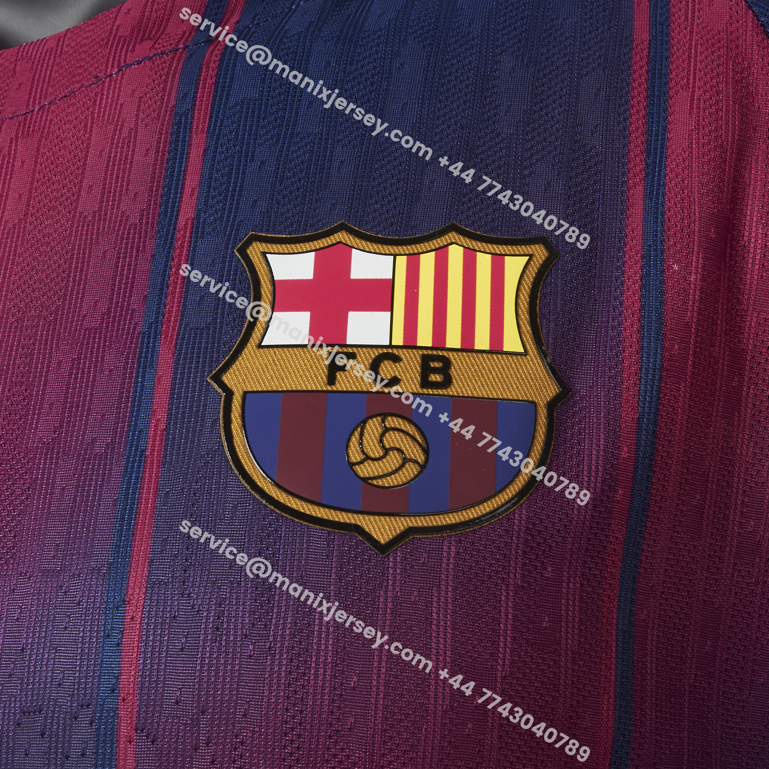 ManixJersey.com | Barcelona 25-26 Ed Sheeran Home Special Jersey - Player Version -Customize Name, Number and Patch | Worldwide Shipping