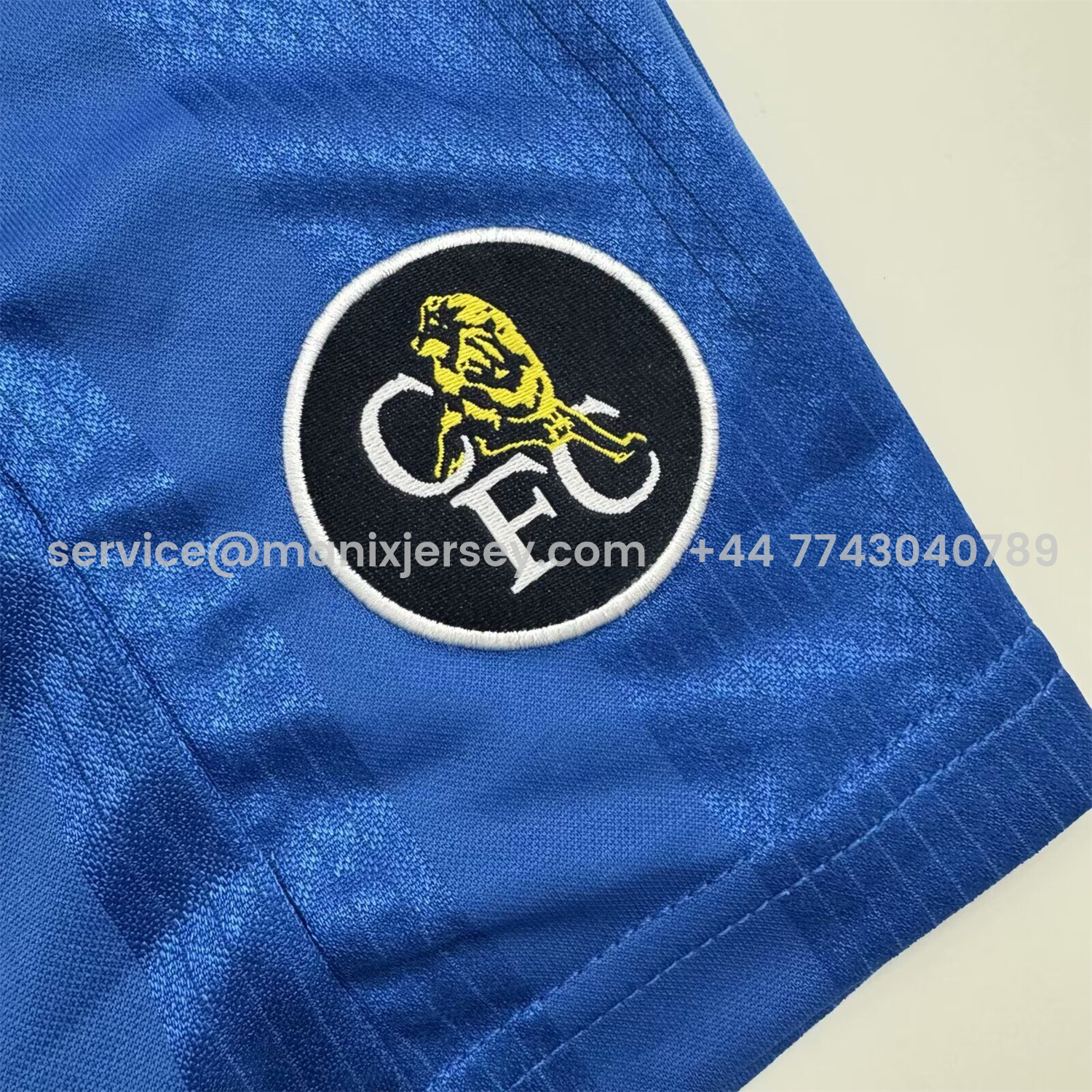 ManixJersey.com | Retro C.H.E.L.S.E.A 1997-99 Home Kids Kit -Customize Name, Number and Patch | Worldwide Shipping