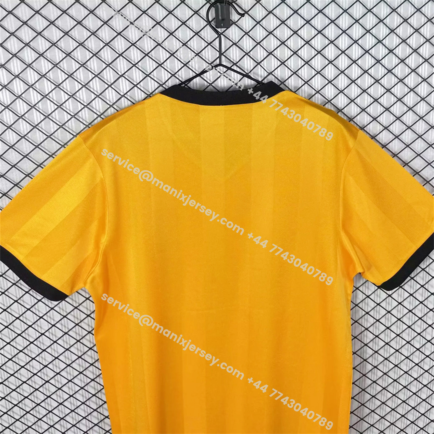 ManixJersey.com | Retro Wolverhampton Wanderers Wolves 1986-88 Home Jersey -Customize Name, Number and Patch | Worldwide Shipping