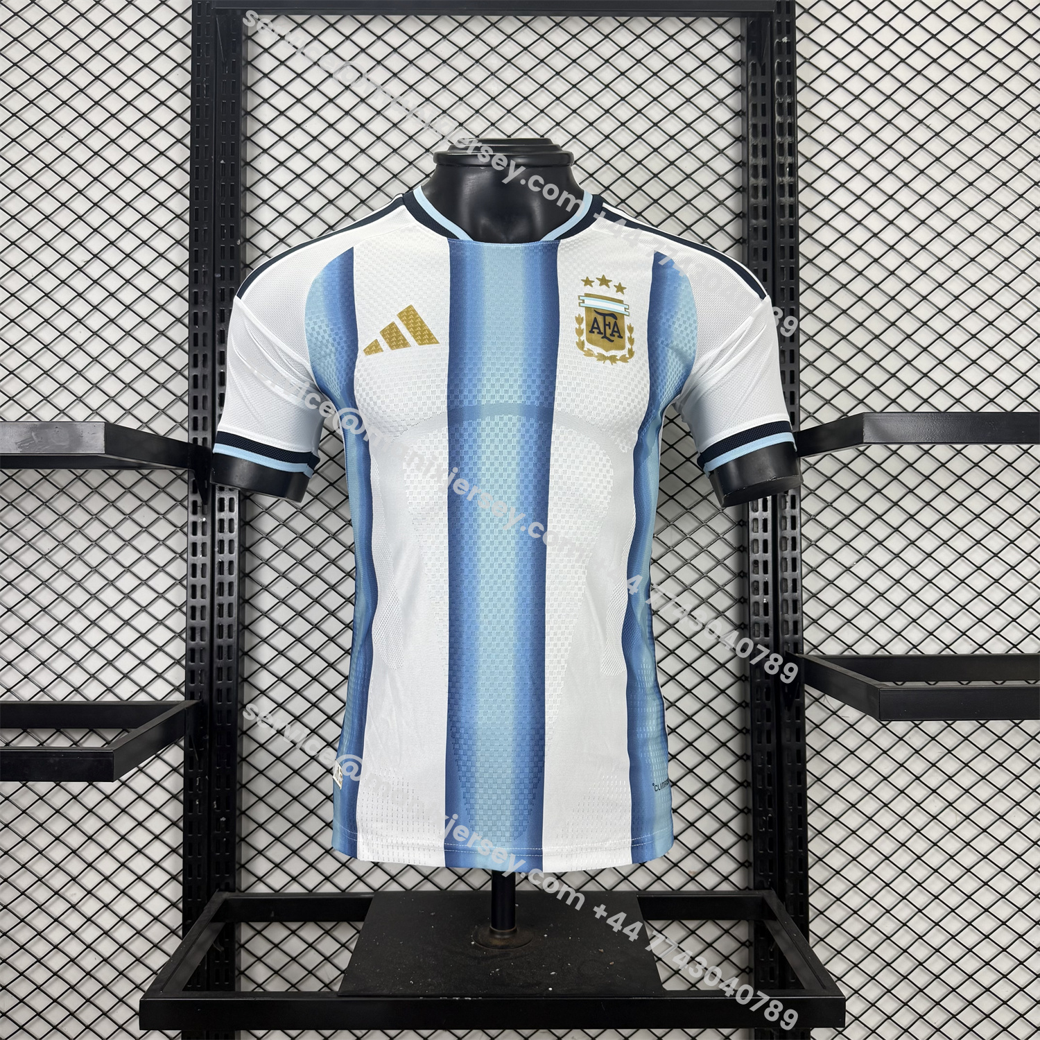 ManixJersey.com | Argentina 2026 Home Jersey Without Chest Patch - Player Version -Customize Name, Number and Patch | Worldwide Shipping