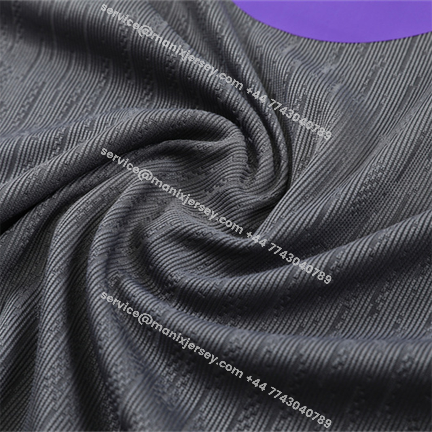 ManixJersey.com | Barcelona 25-26 Long Sleeve Training Set - Grey Top & Black Pants -Customize Name, Number and Patch | Worldwide Shipping