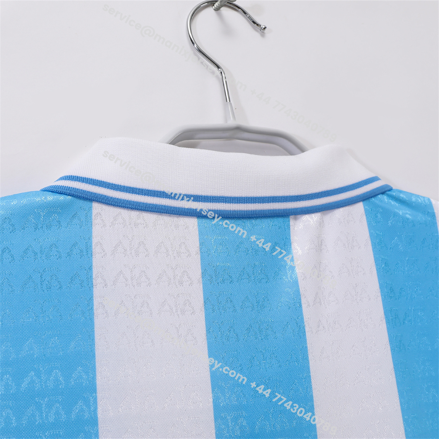 ManixJersey.com | Retro Argentina 1994 Home Jersey -Customize Name, Number and Patch | Worldwide Shipping