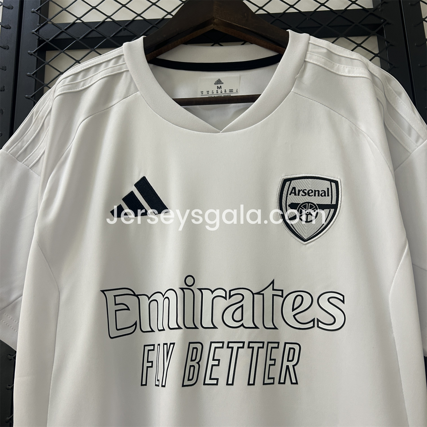 JerseysGala.com | Arsenal 24-25 No More Red White Special Edition Jersey - Fans Version -Customize Name, Number and Patch | Worldwide Shipping